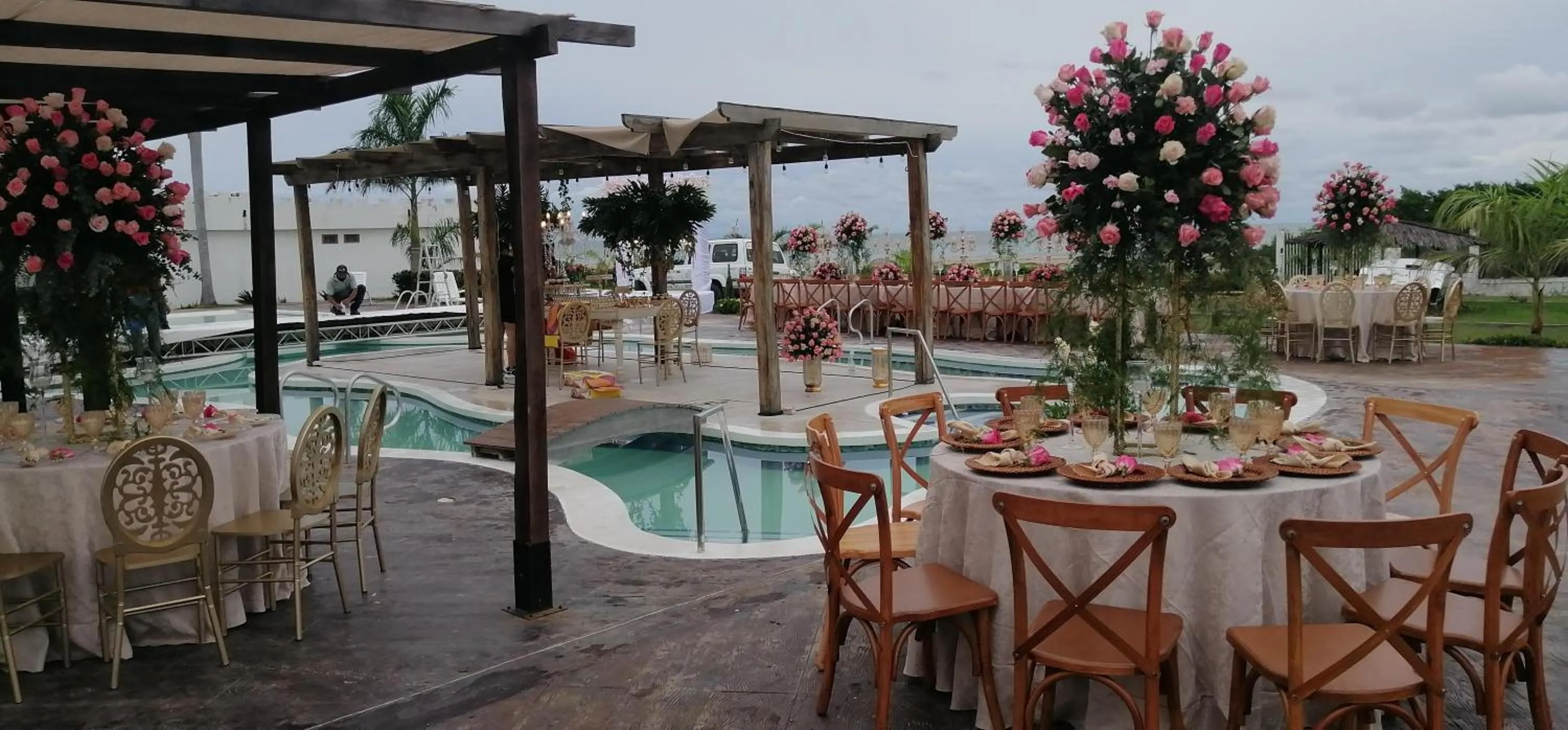 Swimming pool in Hotel Castillo del Mar
