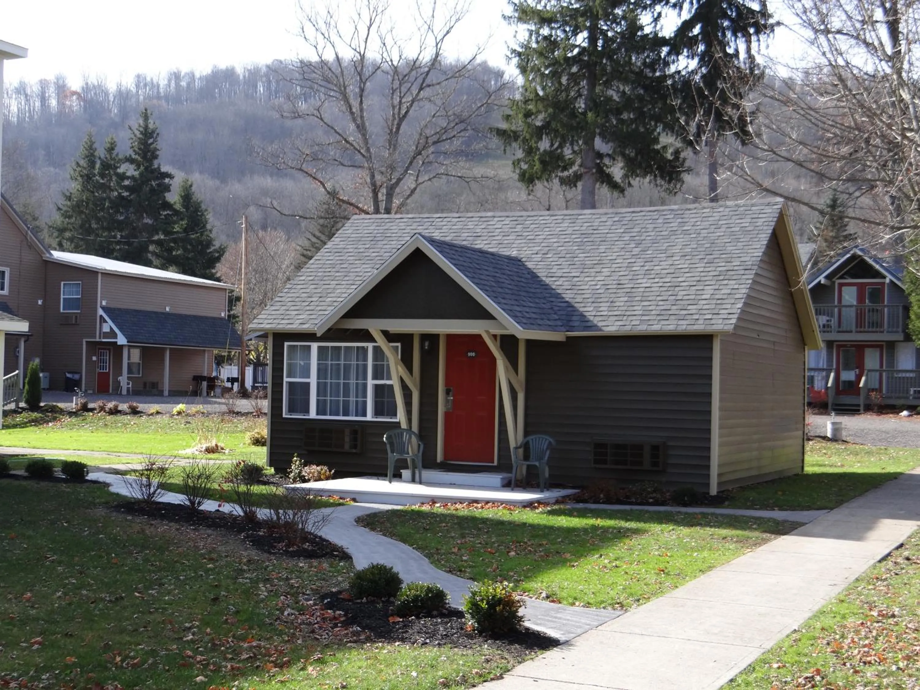 Patio in Edelweiss Ski Lodge
