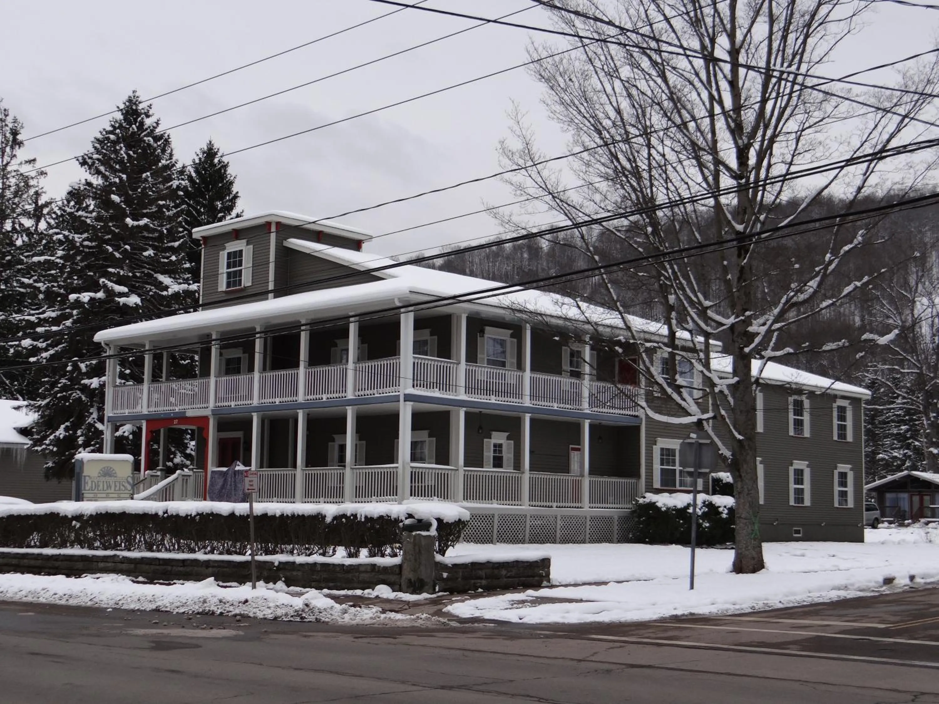 Winter in Edelweiss Ski Lodge