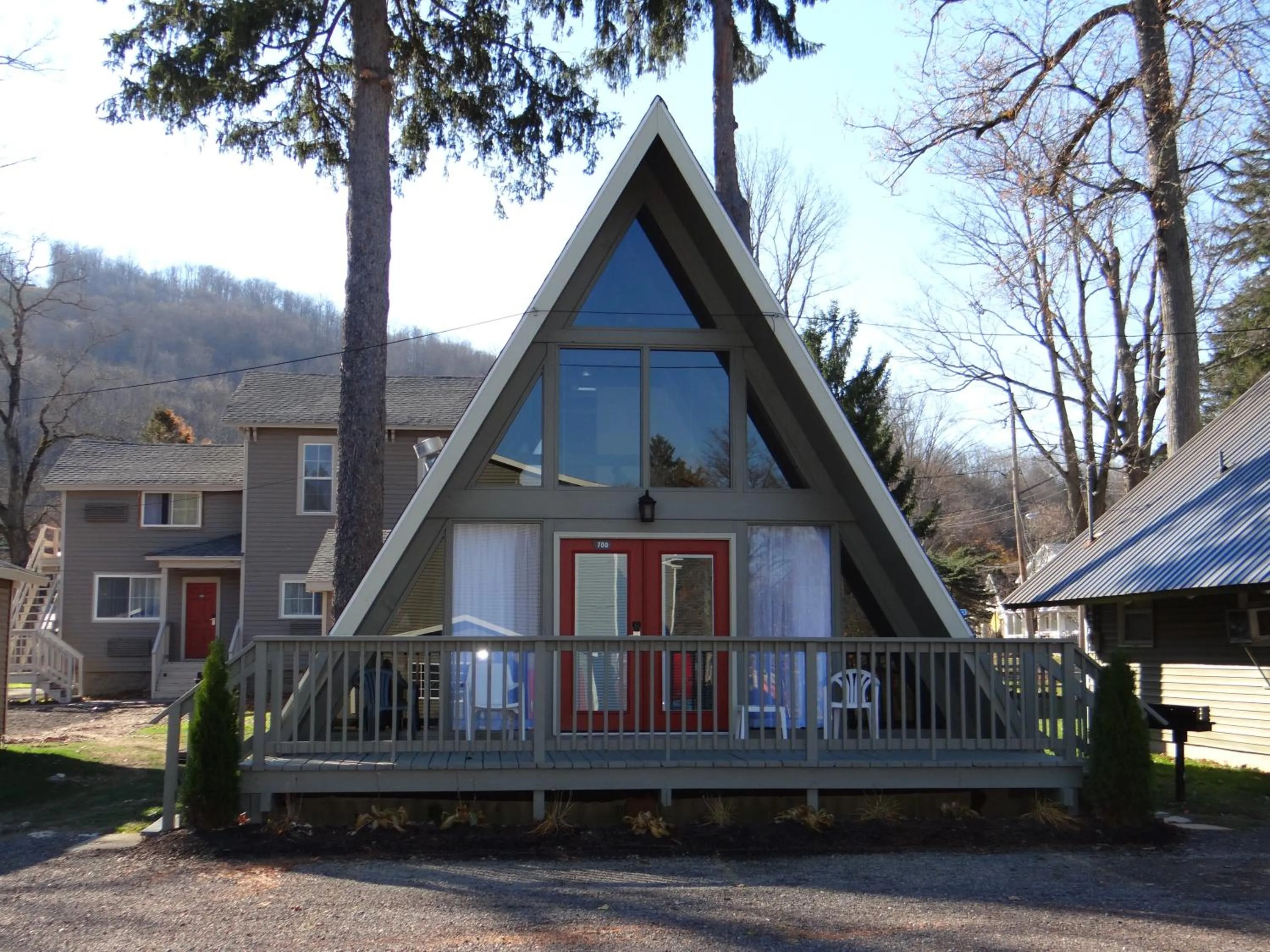 Patio in Edelweiss Ski Lodge