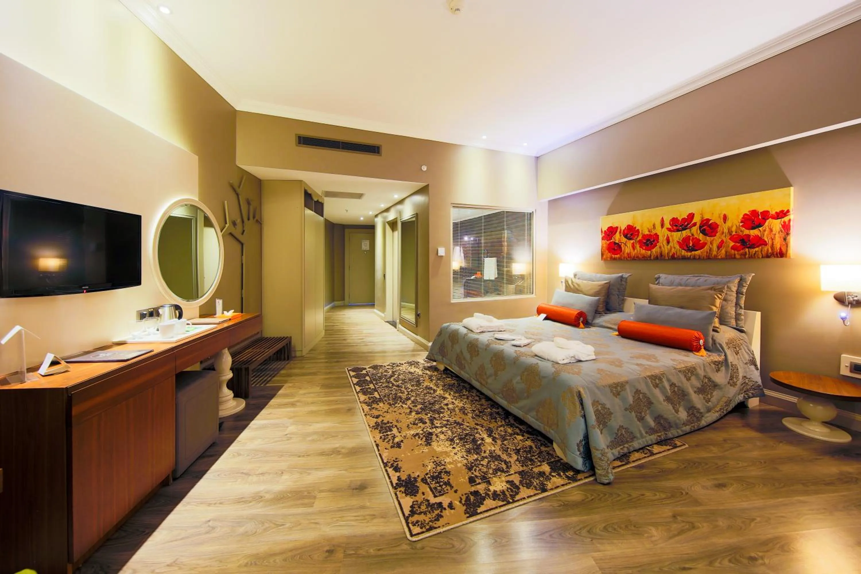 Bedroom, Bed in Doğa Thermal Health & Spa