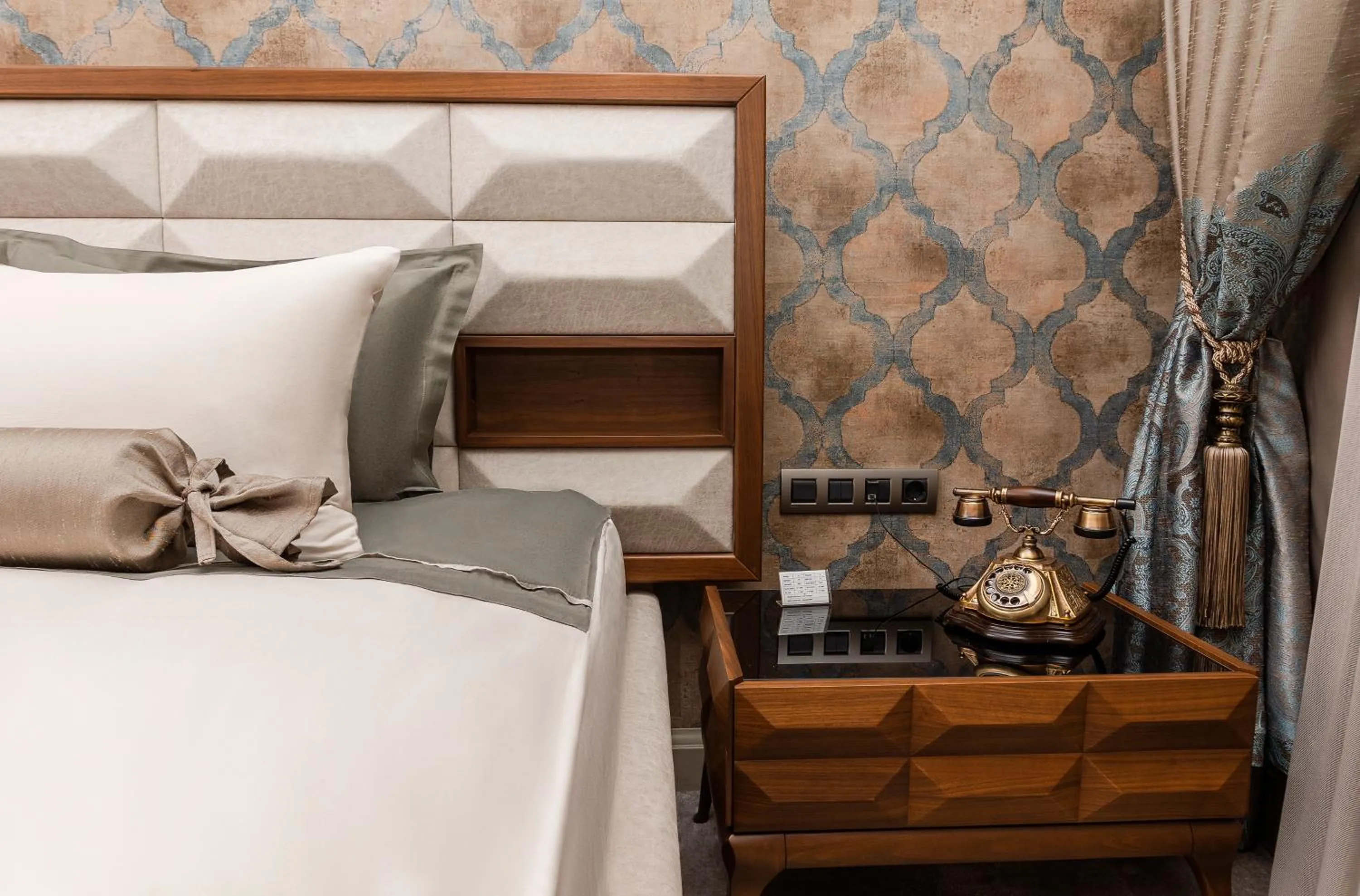 Bed in Doğa Thermal Health & Spa