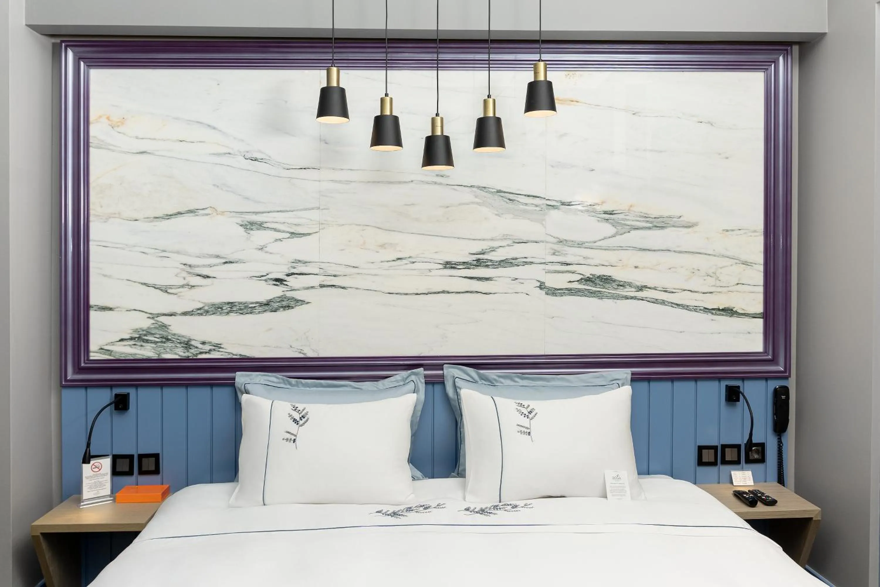 Bed in Doğa Thermal Health & Spa