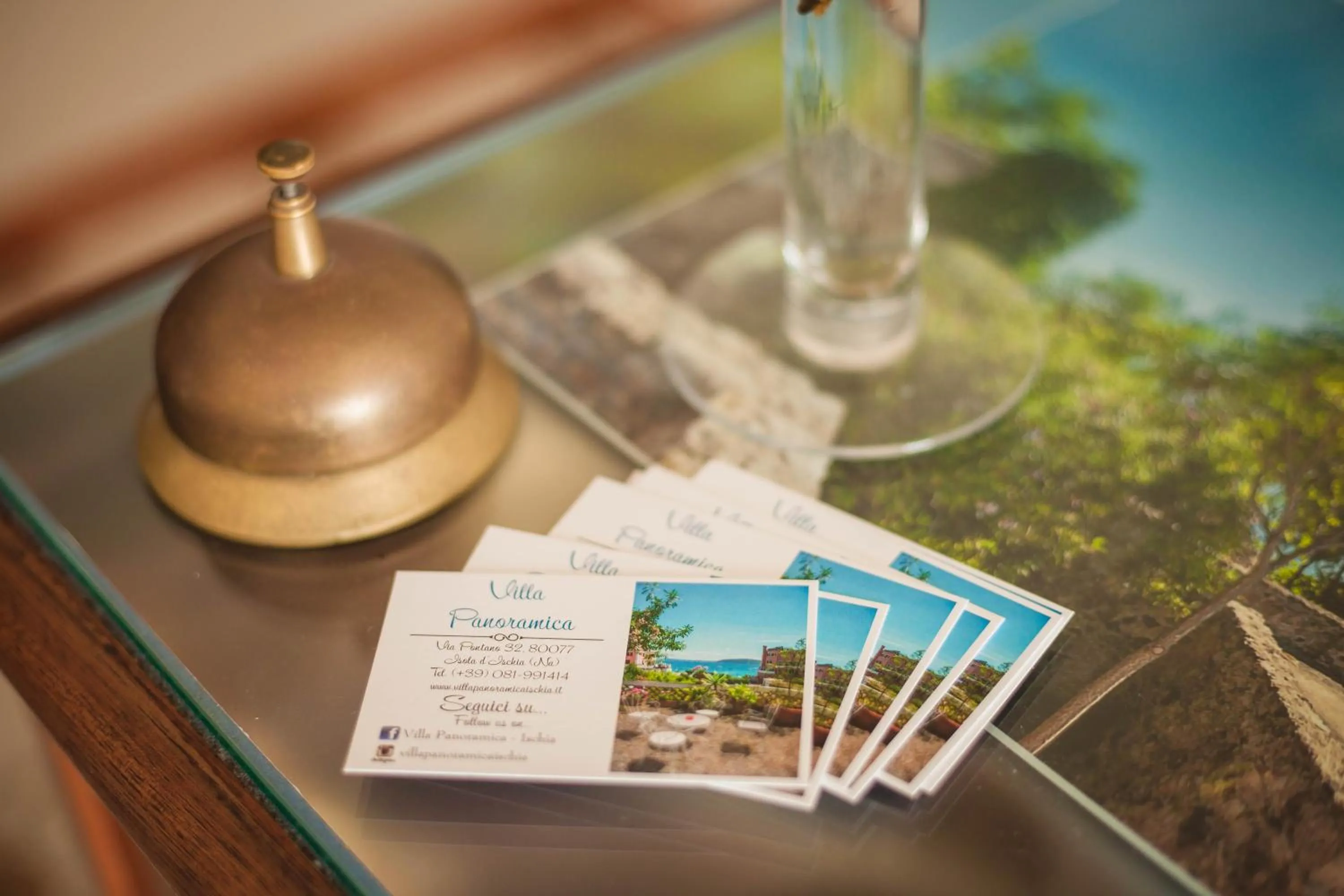 Decorative detail in Villa Panoramica - Ischia Ponte