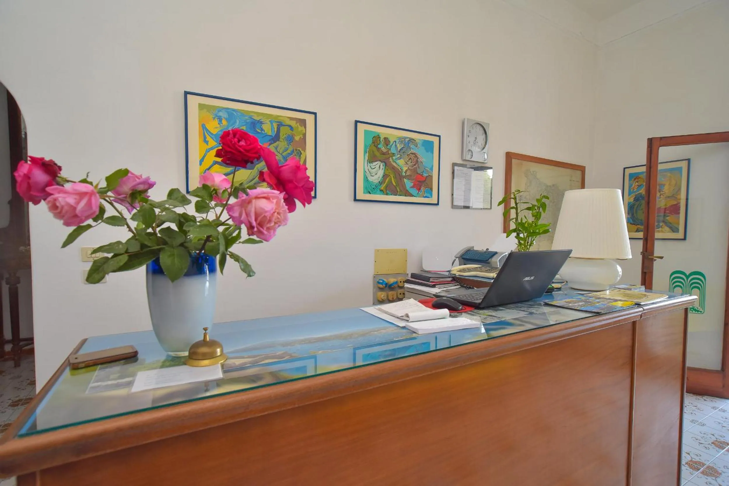 Lobby or reception in Villa Panoramica - Ischia Ponte