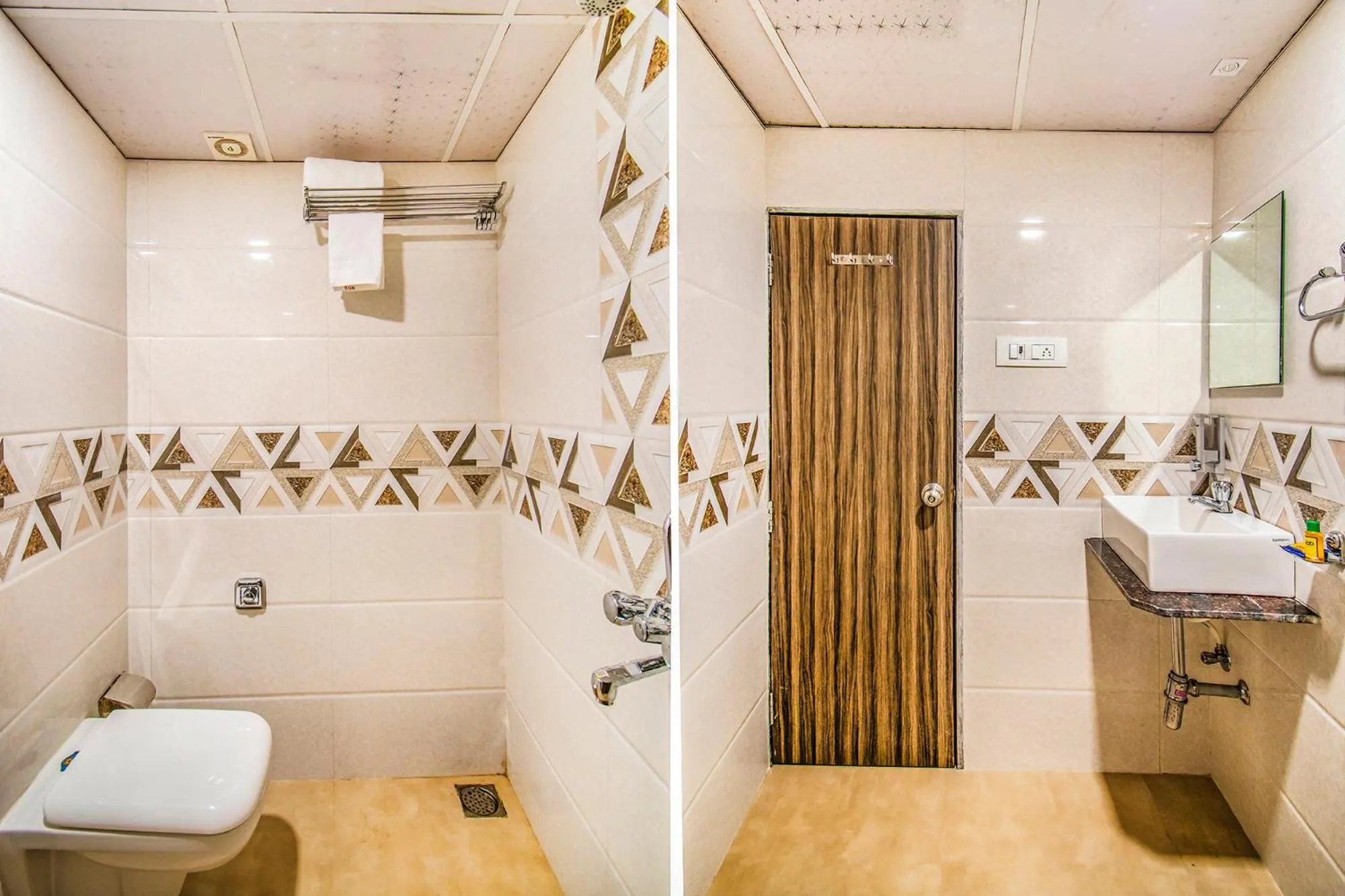 Bathroom in FabExpress Orange Suites - Nr Mumbai International Airport