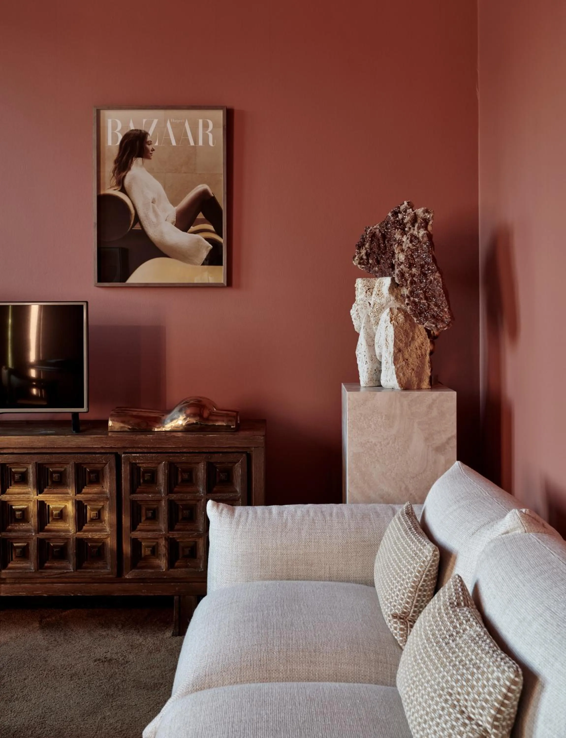 TV and multimedia, Bed in De L’Europe Amsterdam – The Leading Hotels of the World