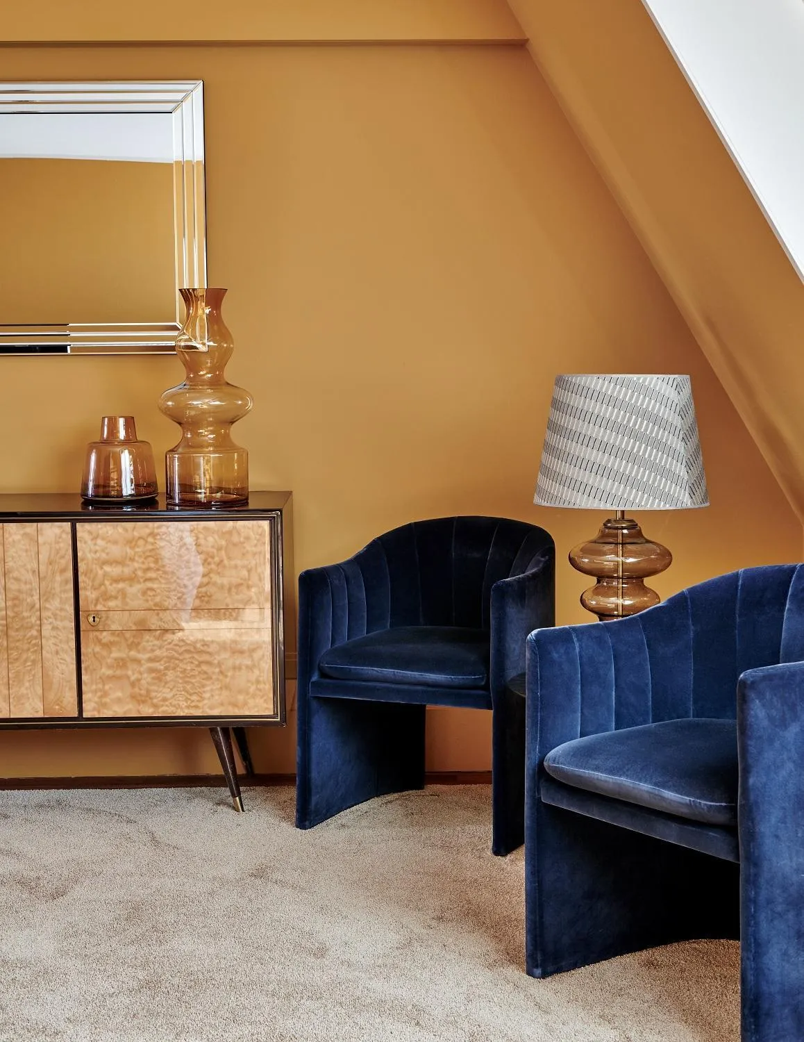 Seating area in De L’Europe Amsterdam – The Leading Hotels of the World