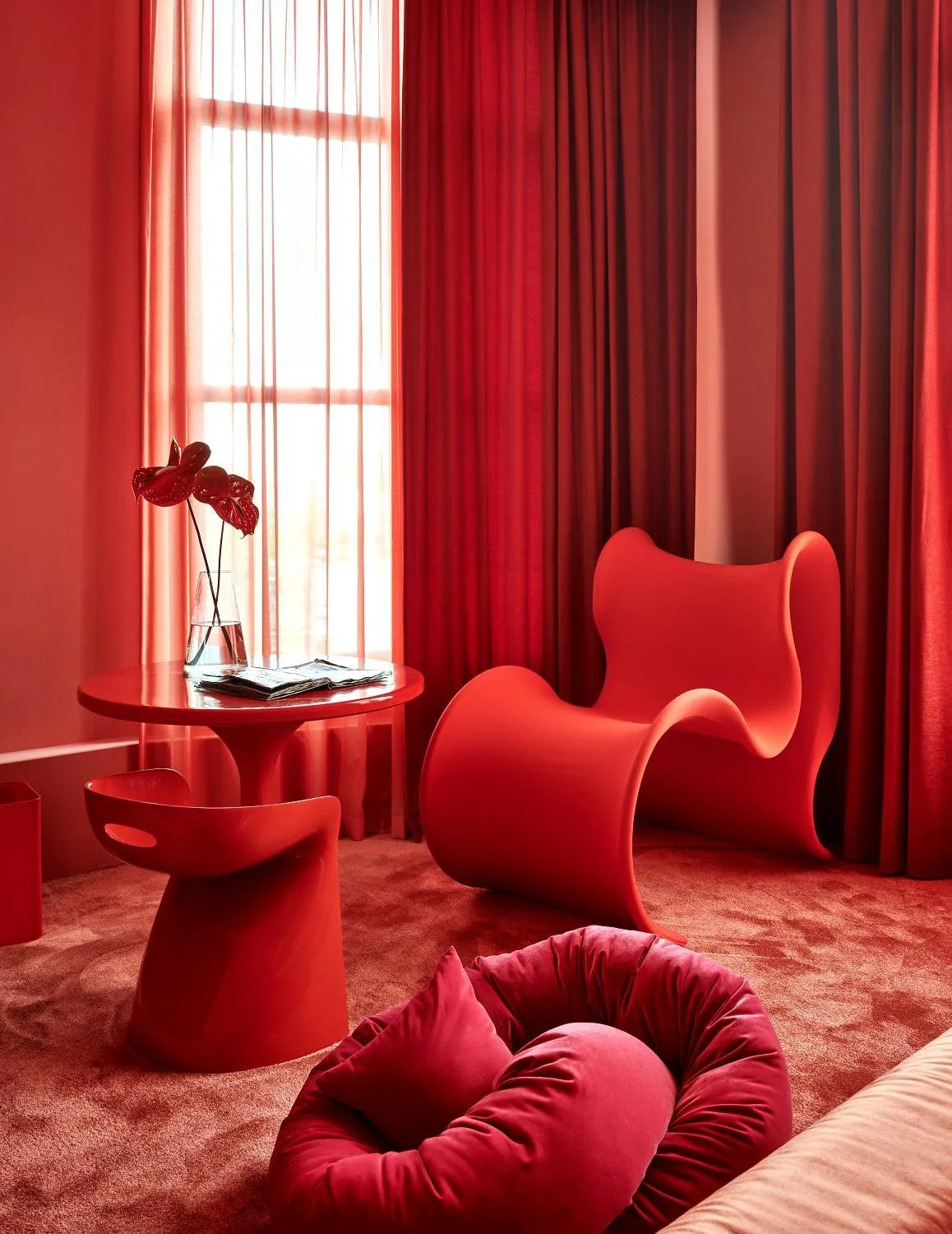 Seating area in De L’Europe Amsterdam – The Leading Hotels of the World