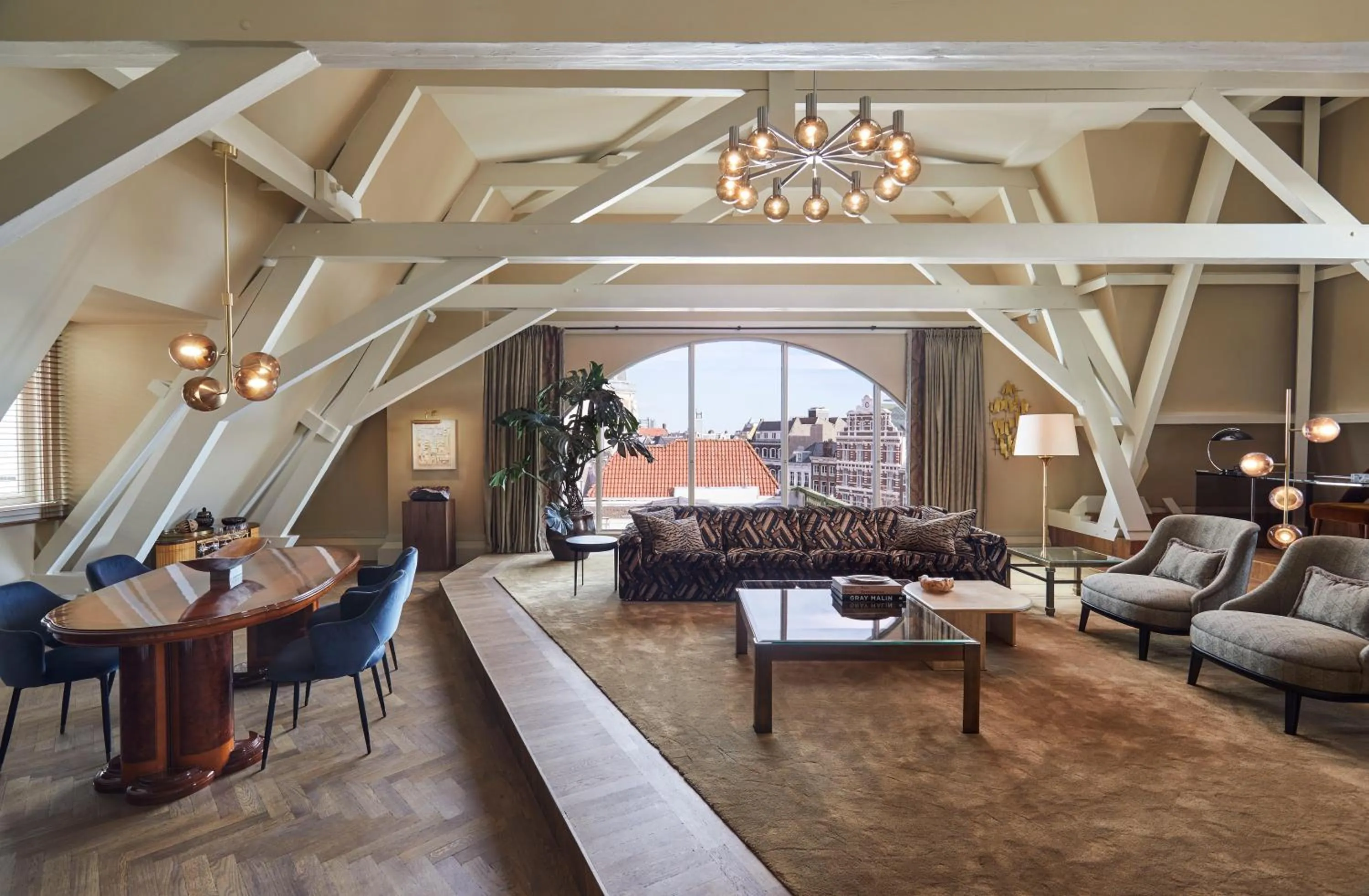 Living room in De L’Europe Amsterdam – The Leading Hotels of the World