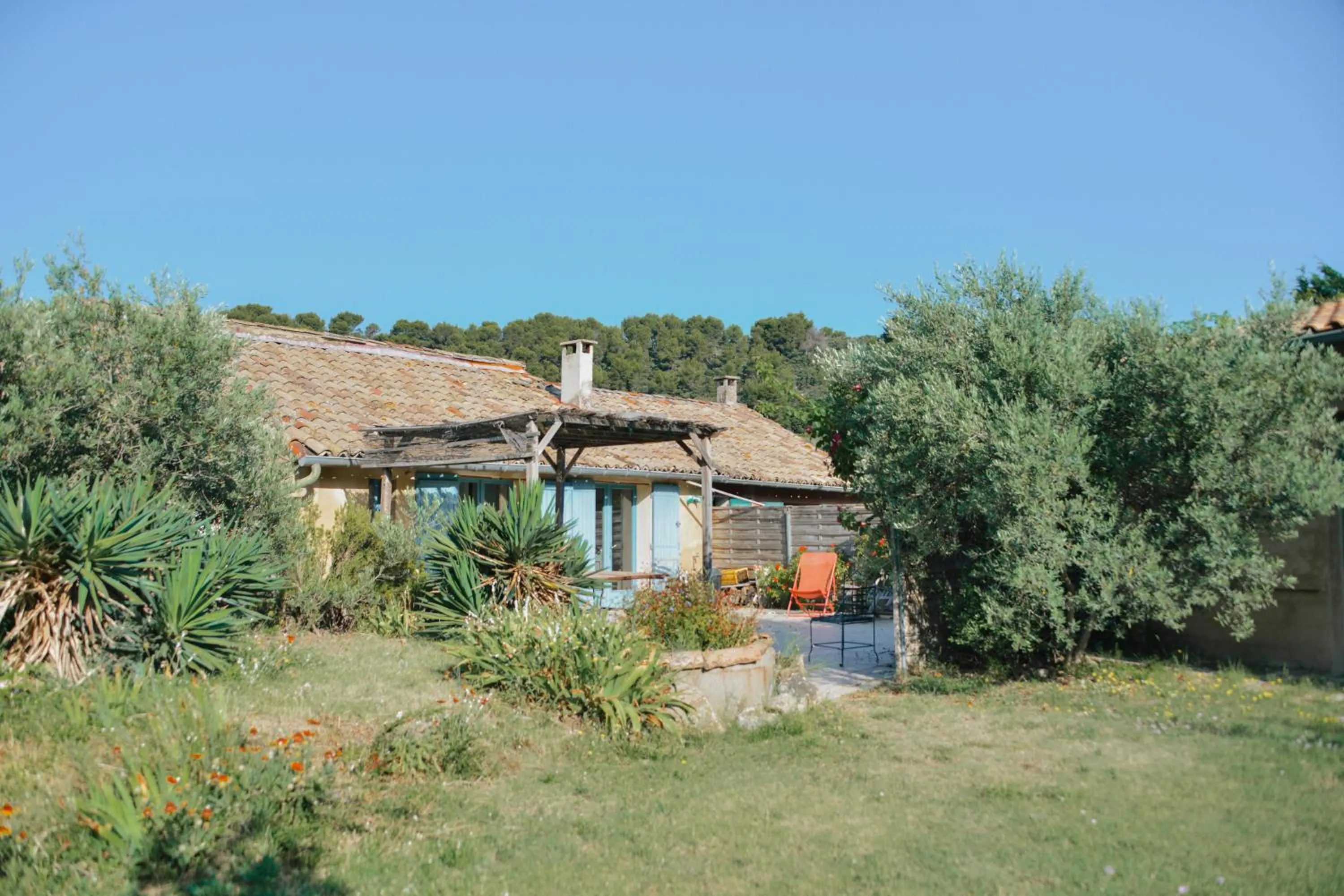 Chez Paula, spacieux gîte provençal au cœur d'un vignoble bio