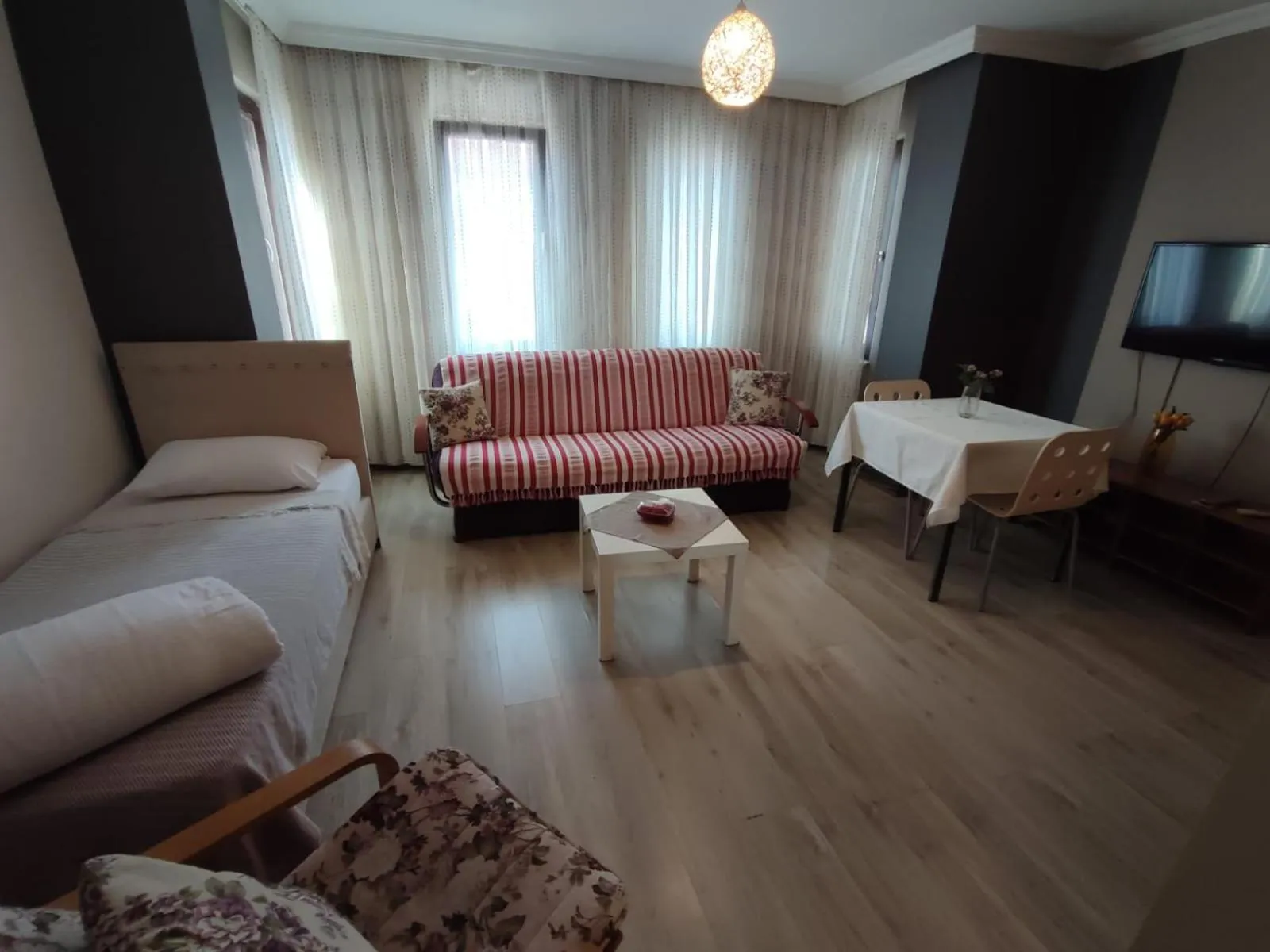 Seating area in The City Residence Hotel