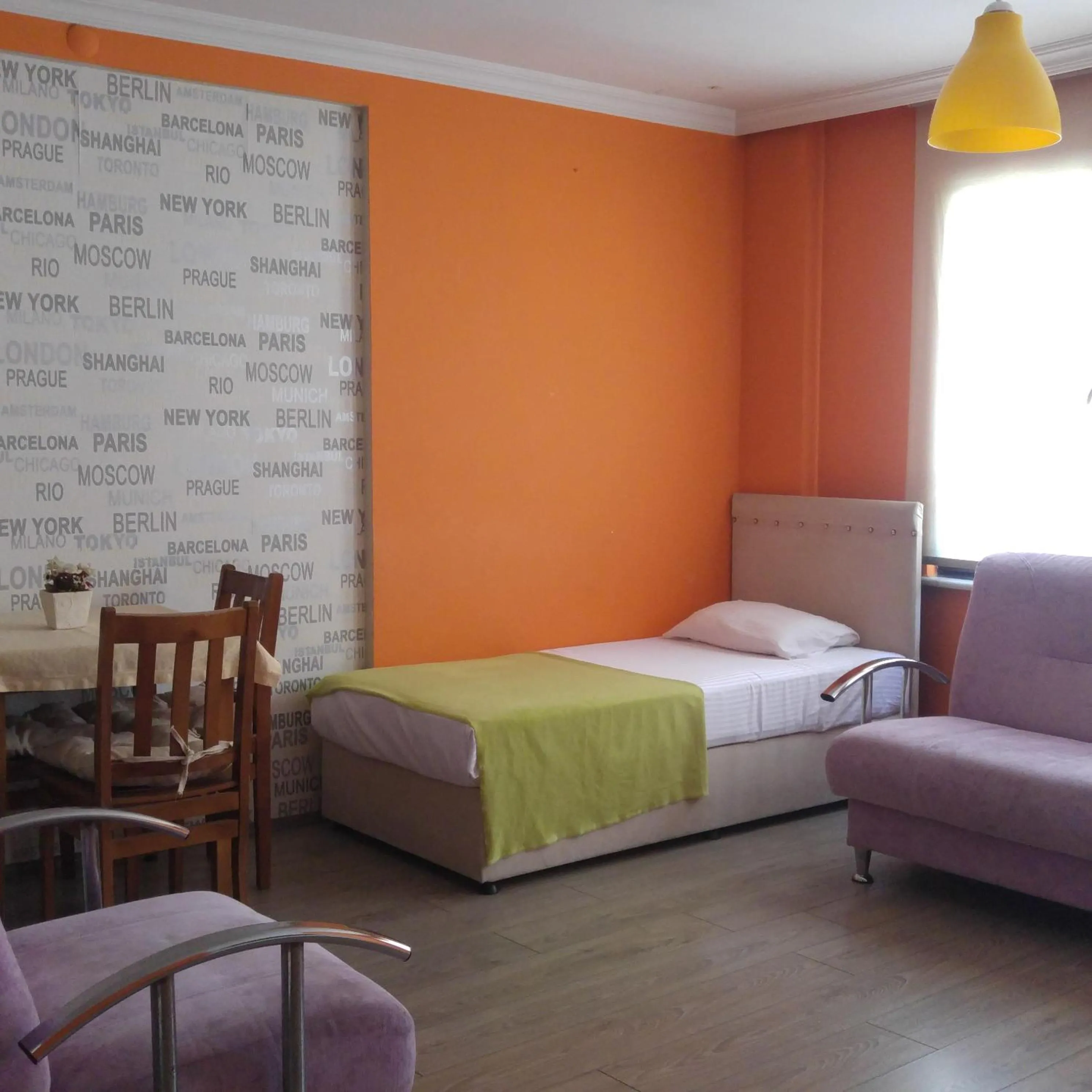 Living room, Bed in The City Residence Hotel