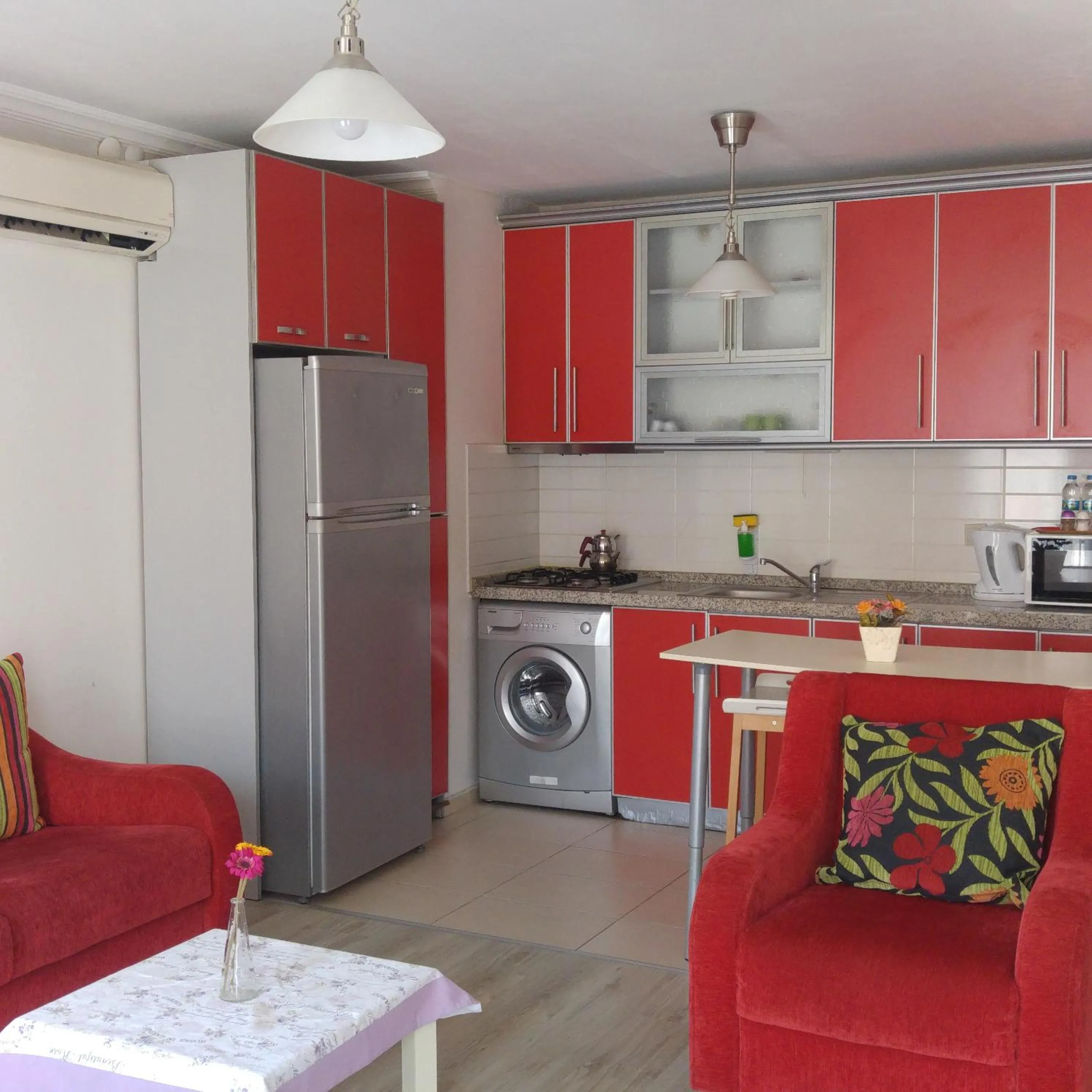 Kitchen or kitchenette in The City Residence Hotel