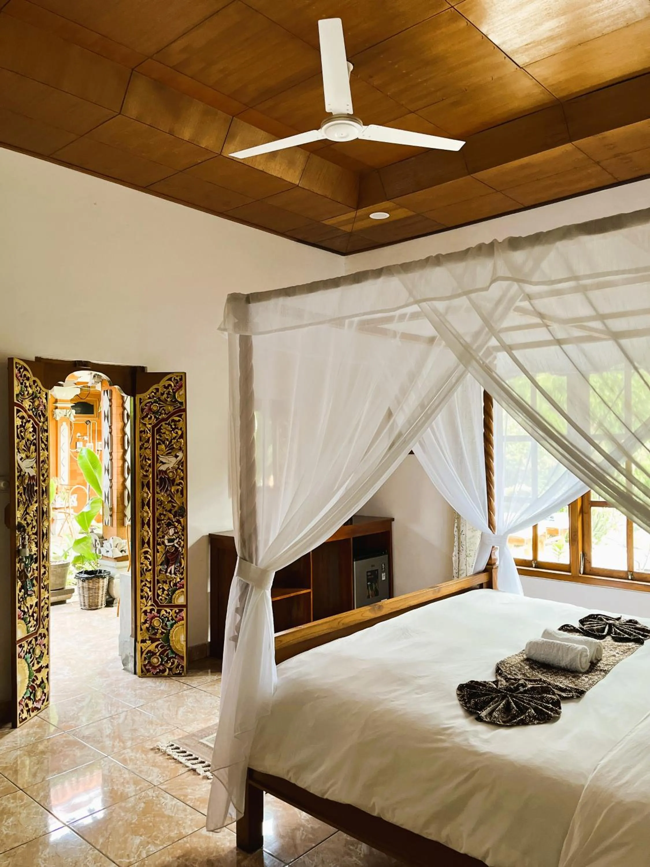 Bed in Kubu Elsa Bali