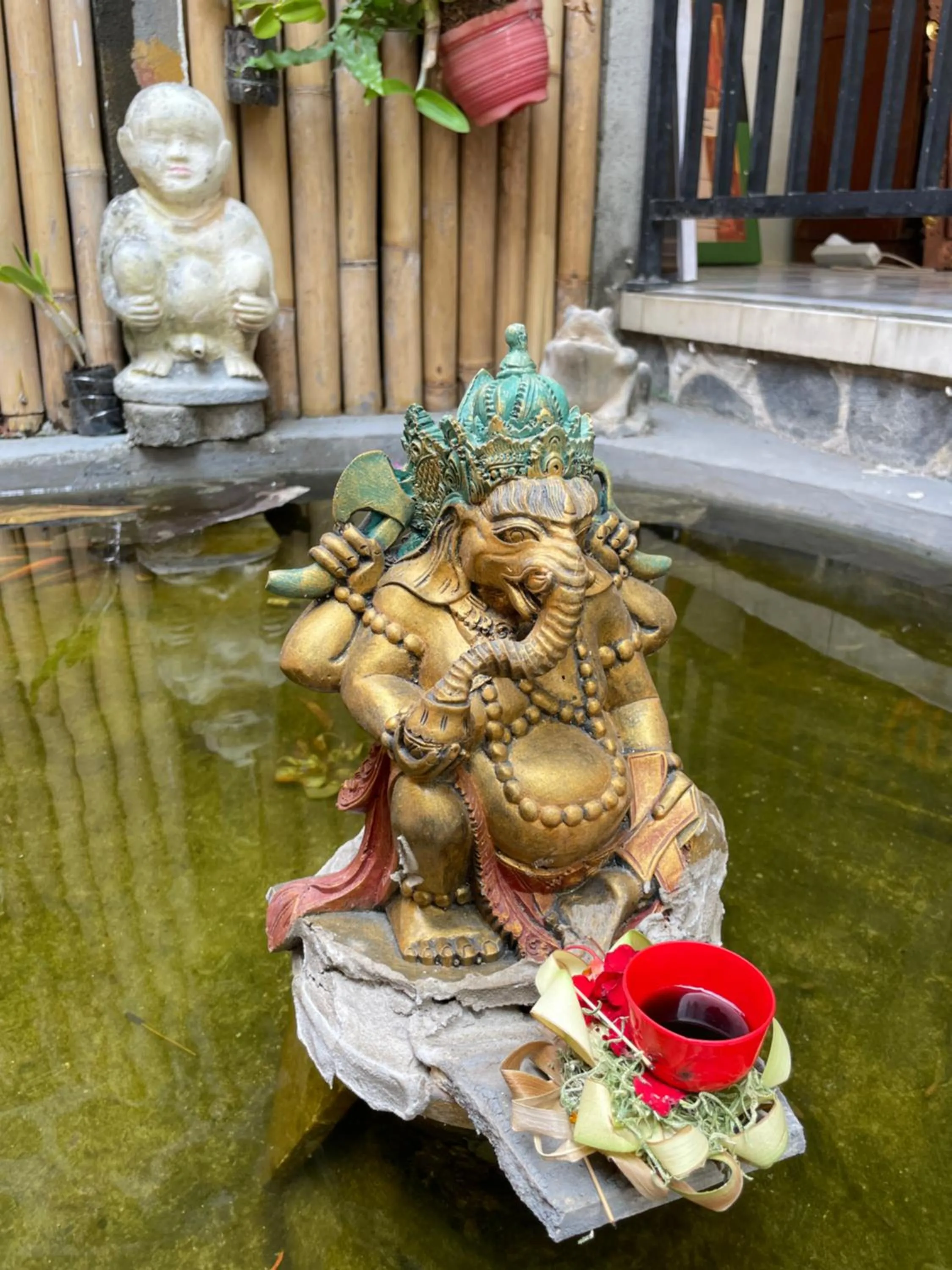 Garden in Kubu Elsa Bali