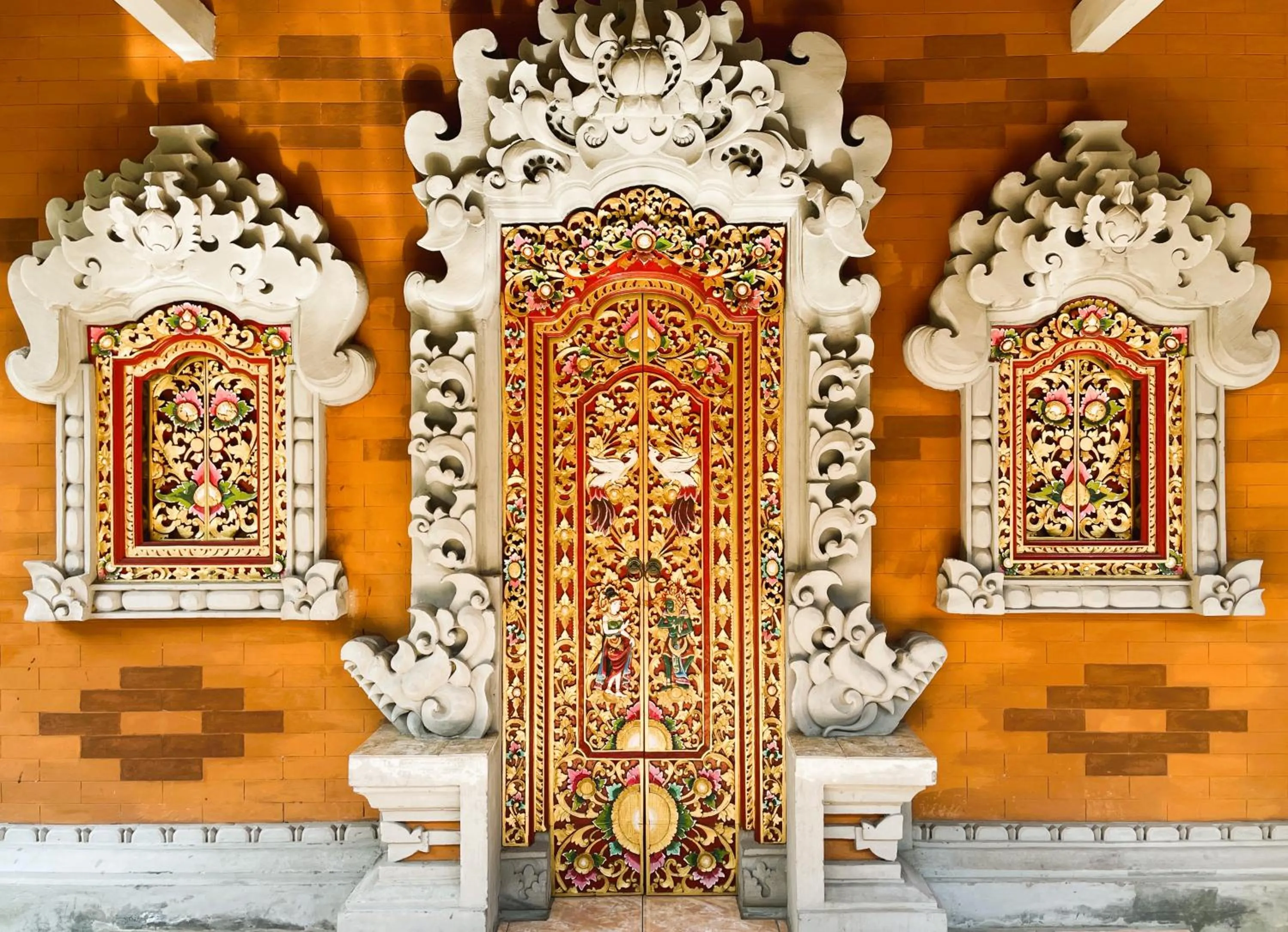 Facade/entrance in Kubu Elsa Bali