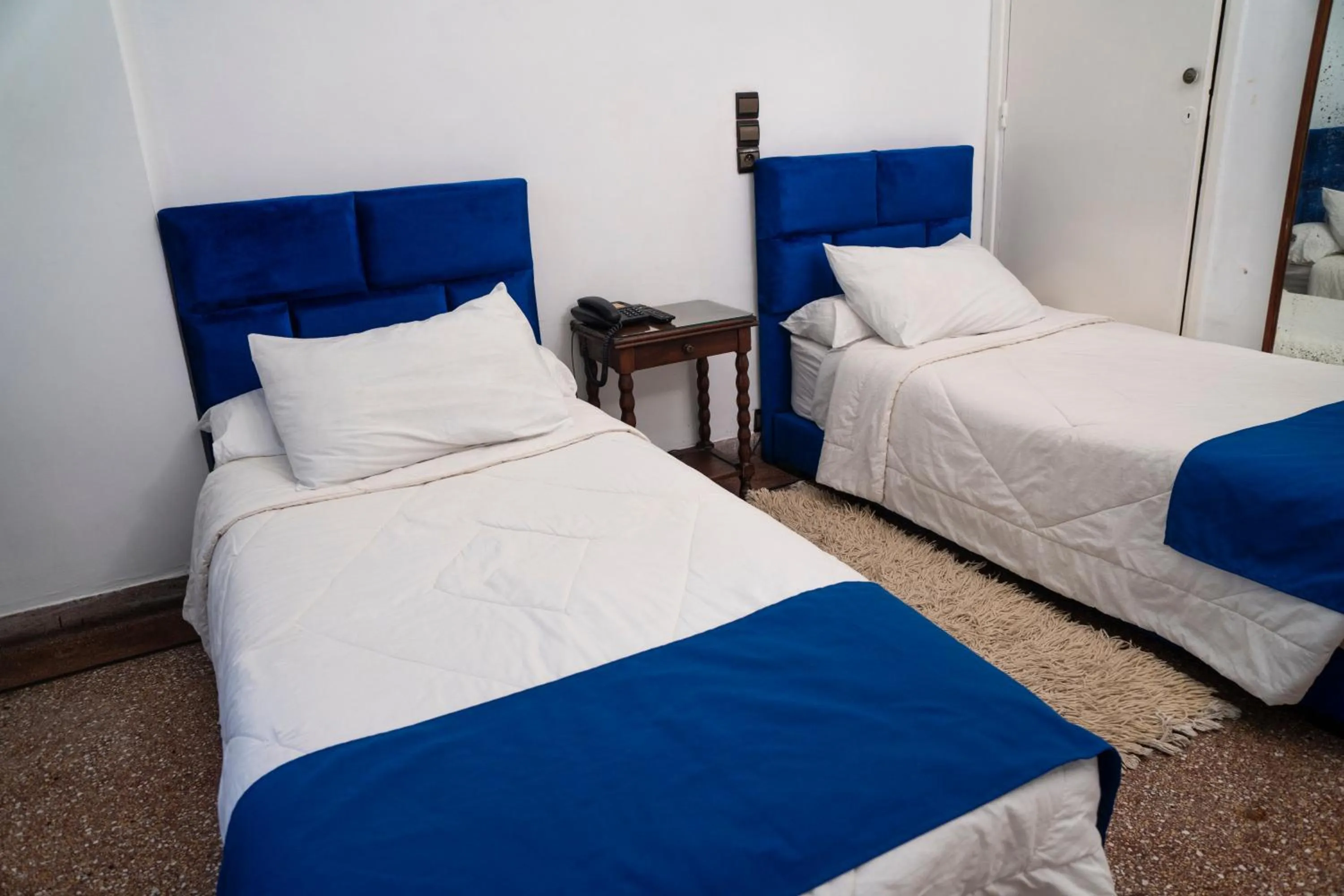 Bed in Hôtel Mauritania