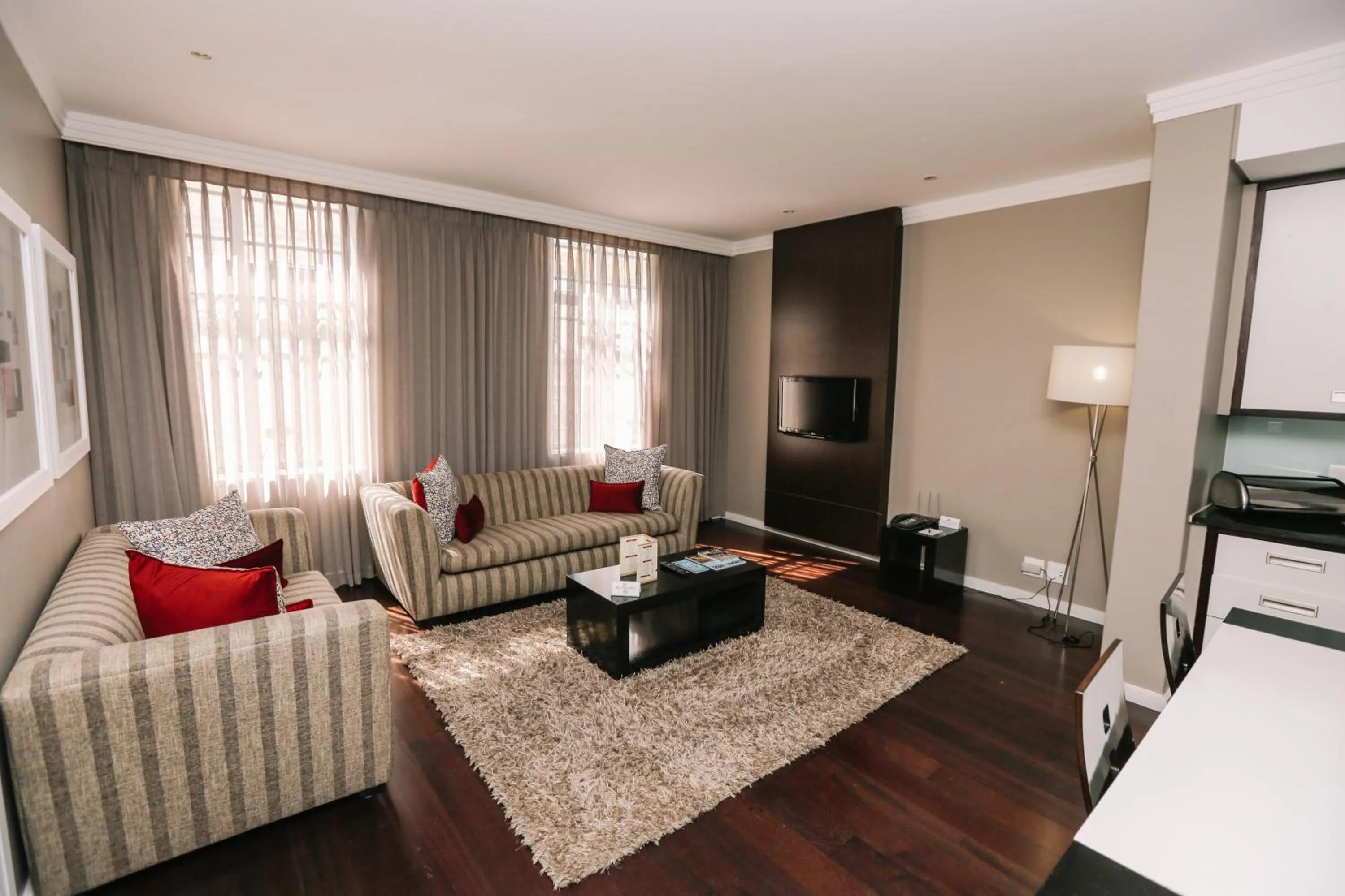 Living room in Mandela Rhodes Place