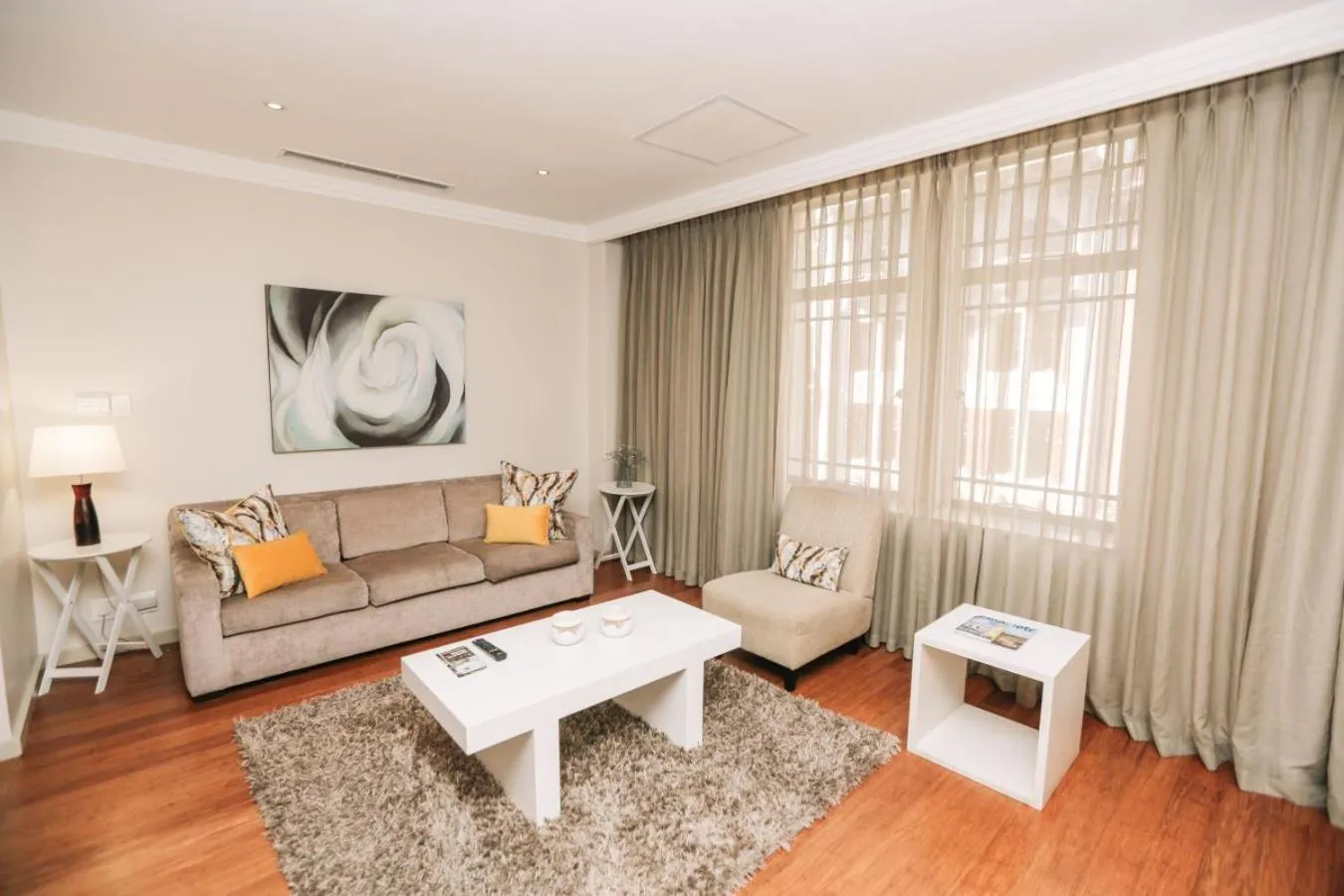 Living room in Mandela Rhodes Place