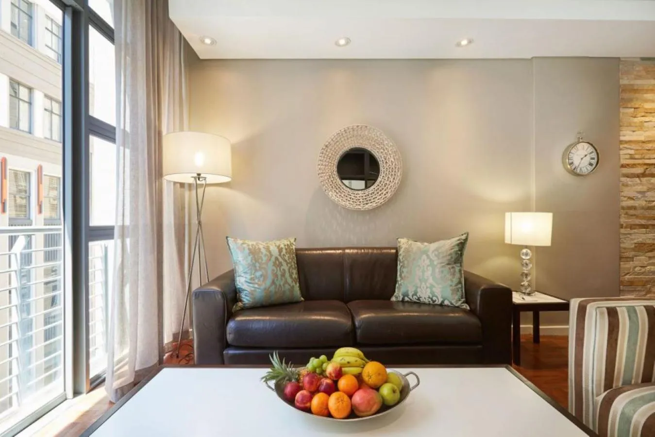 Living room in Mandela Rhodes Place