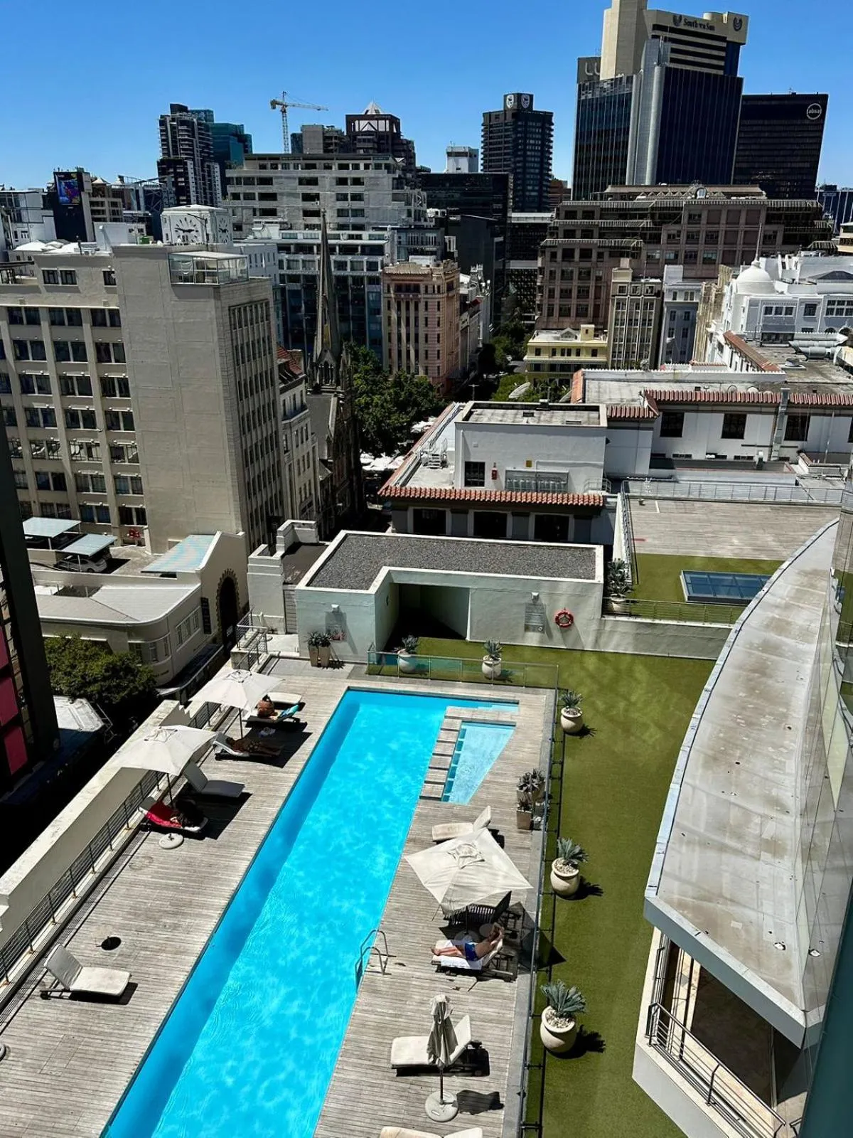 Swimming pool in Mandela Rhodes Place
