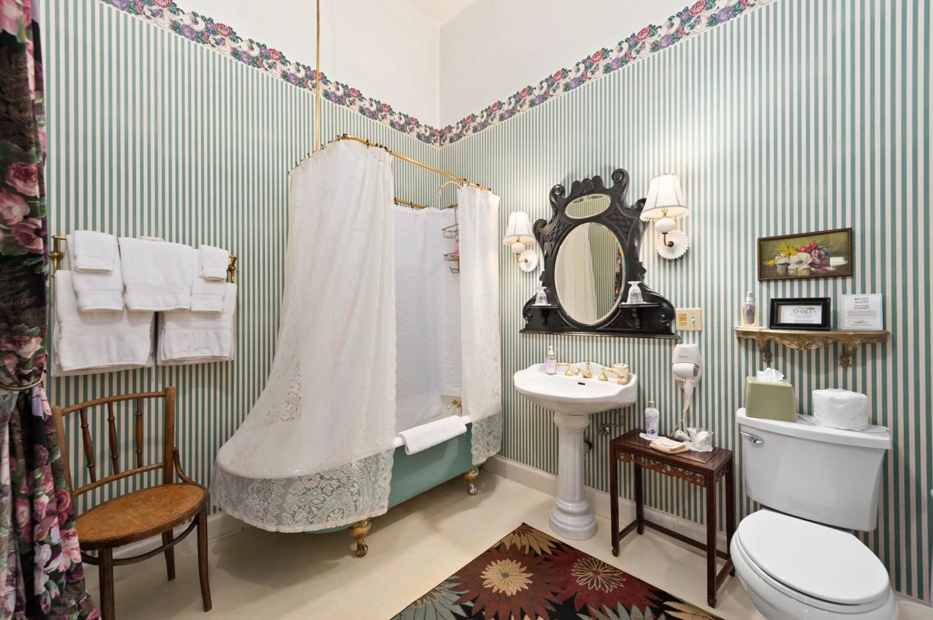 Bathroom in The Gables Wine Country Inn