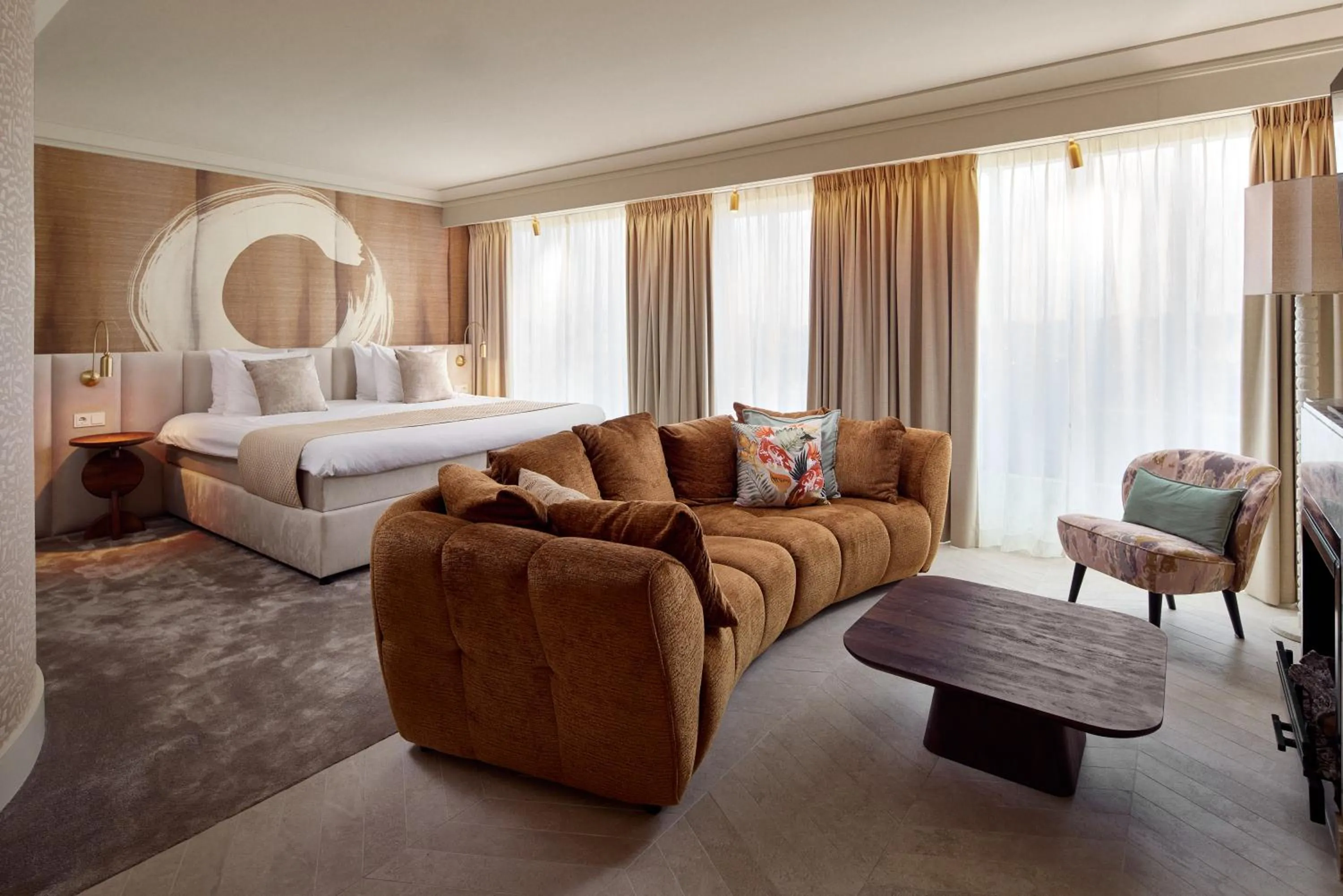 Bedroom, Bed in Van der Valk Palace Hotel Noordwijk