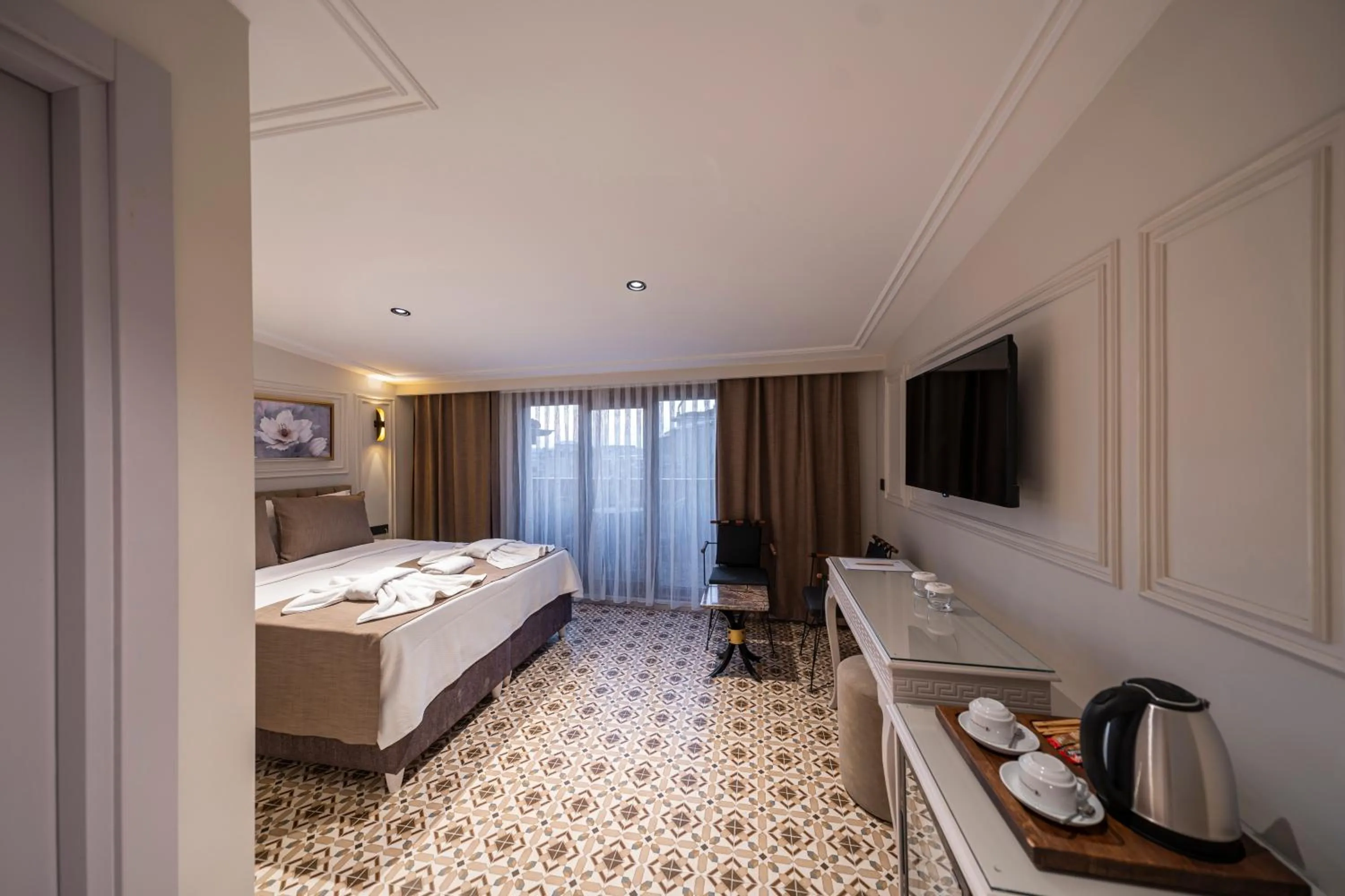 Bed in Pera Luna Premium Hotel