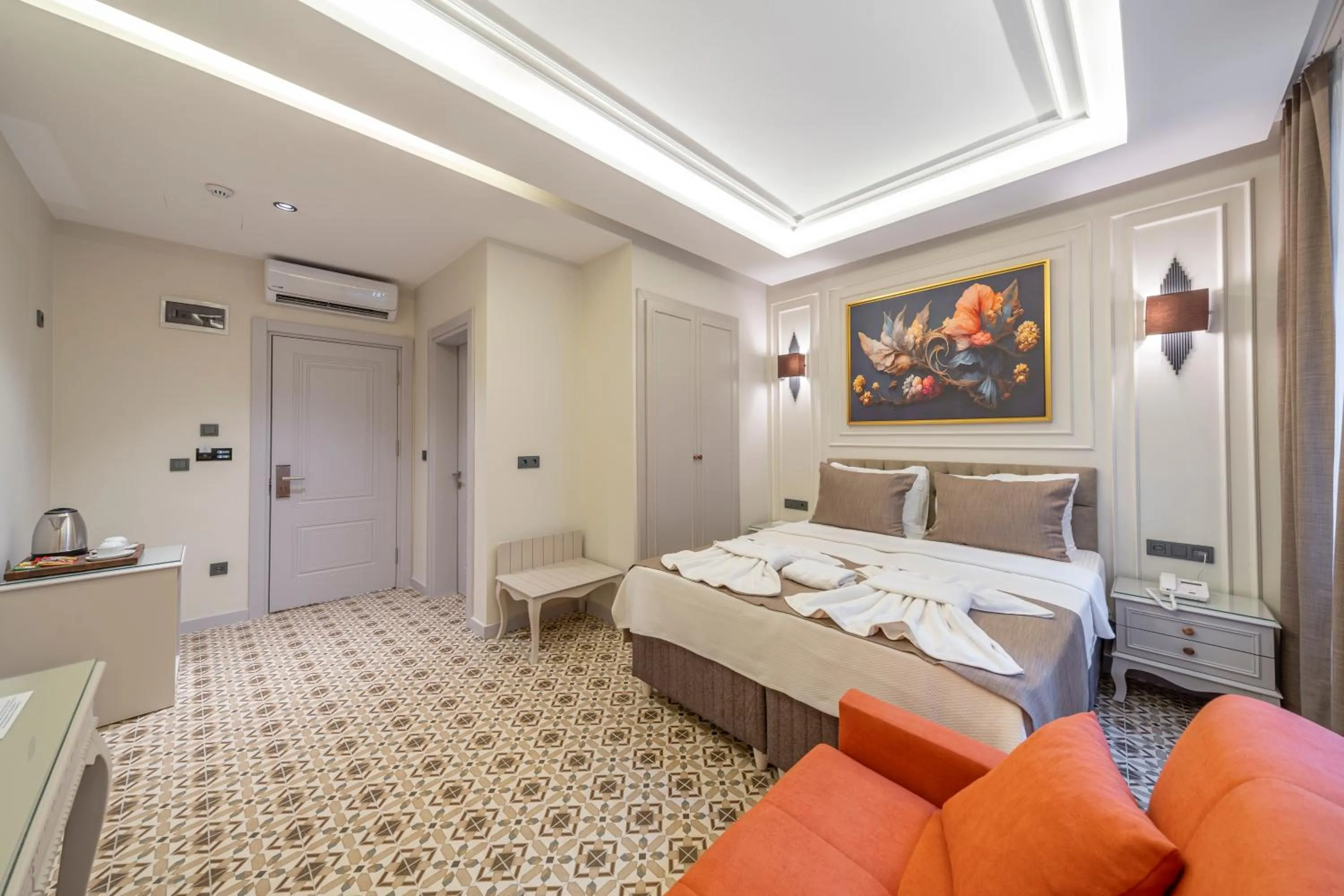 Bed in Pera Luna Premium Hotel