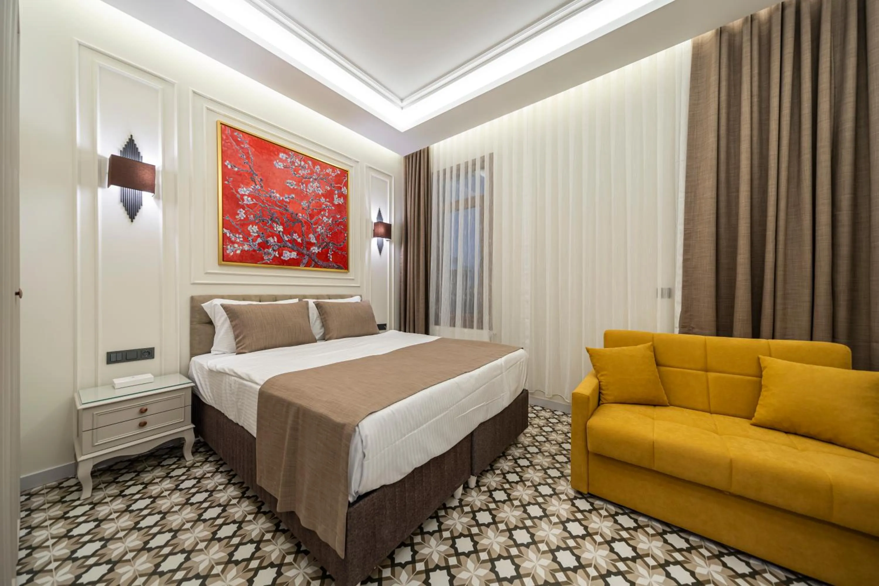 Bed in Pera Luna Premium Hotel