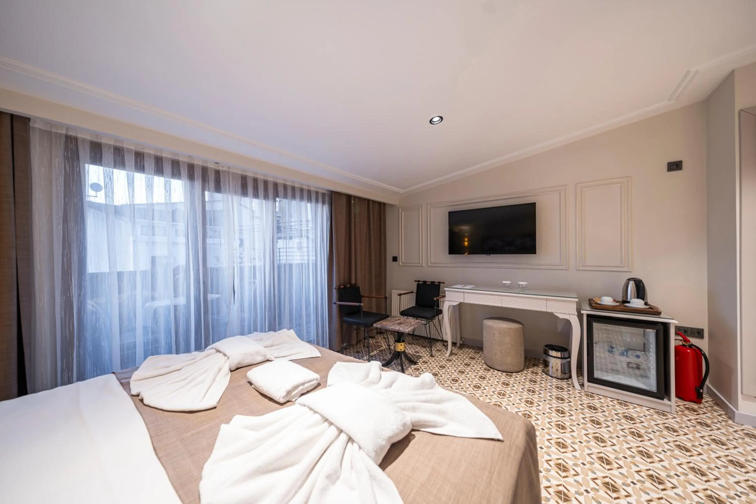 Bed in Pera Luna Premium Hotel