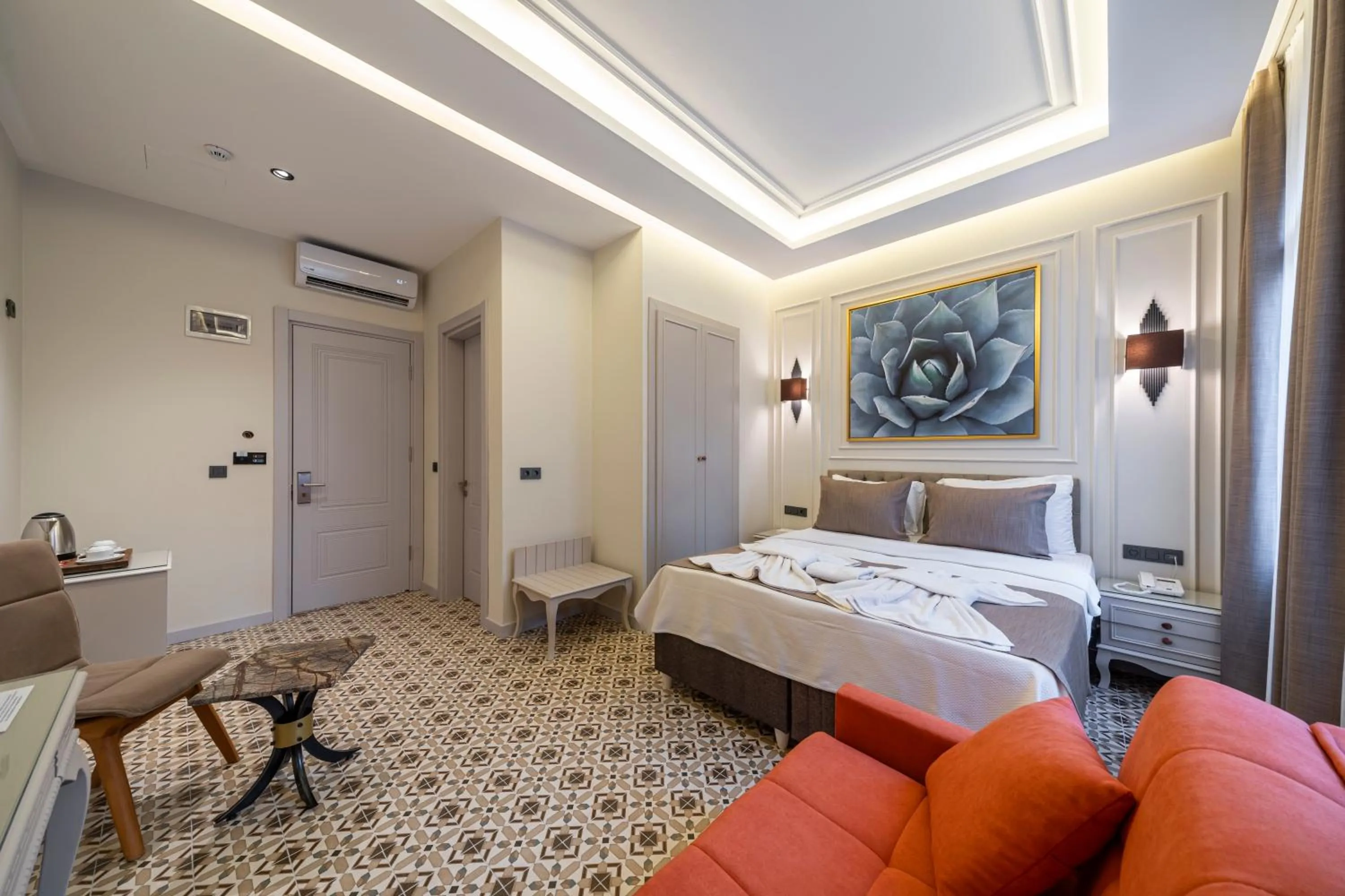 Bed in Pera Luna Premium Hotel