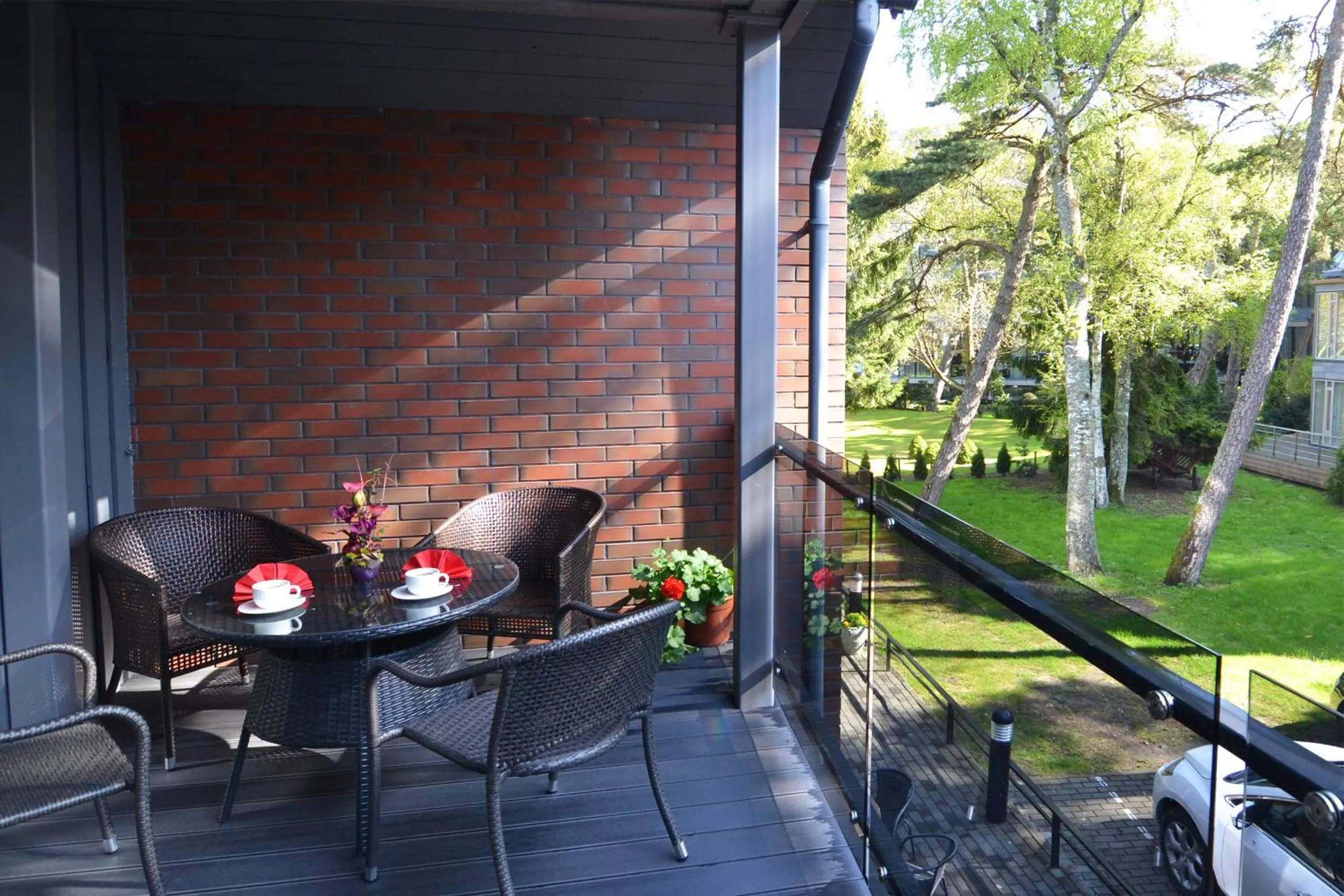 Balcony/Terrace in Saulės Krantas