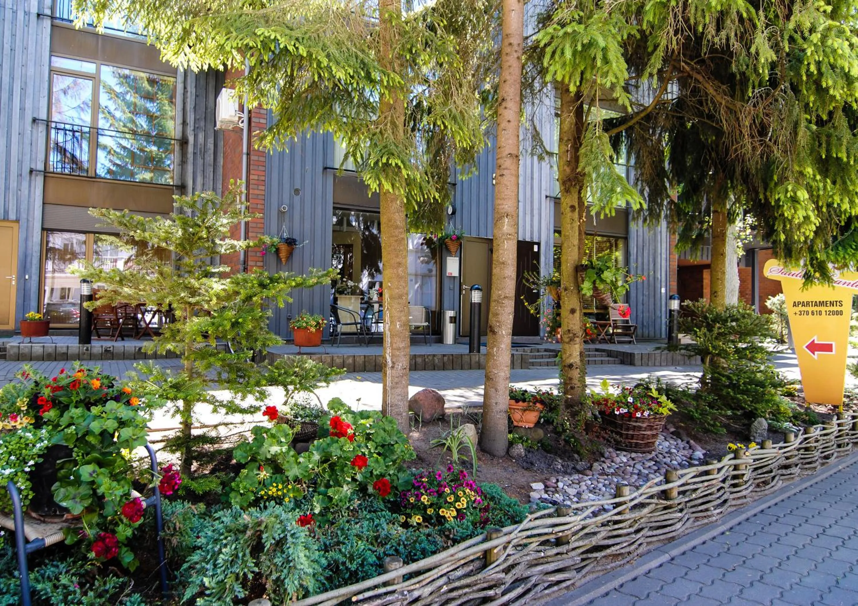 Facade/entrance in Saulės Krantas