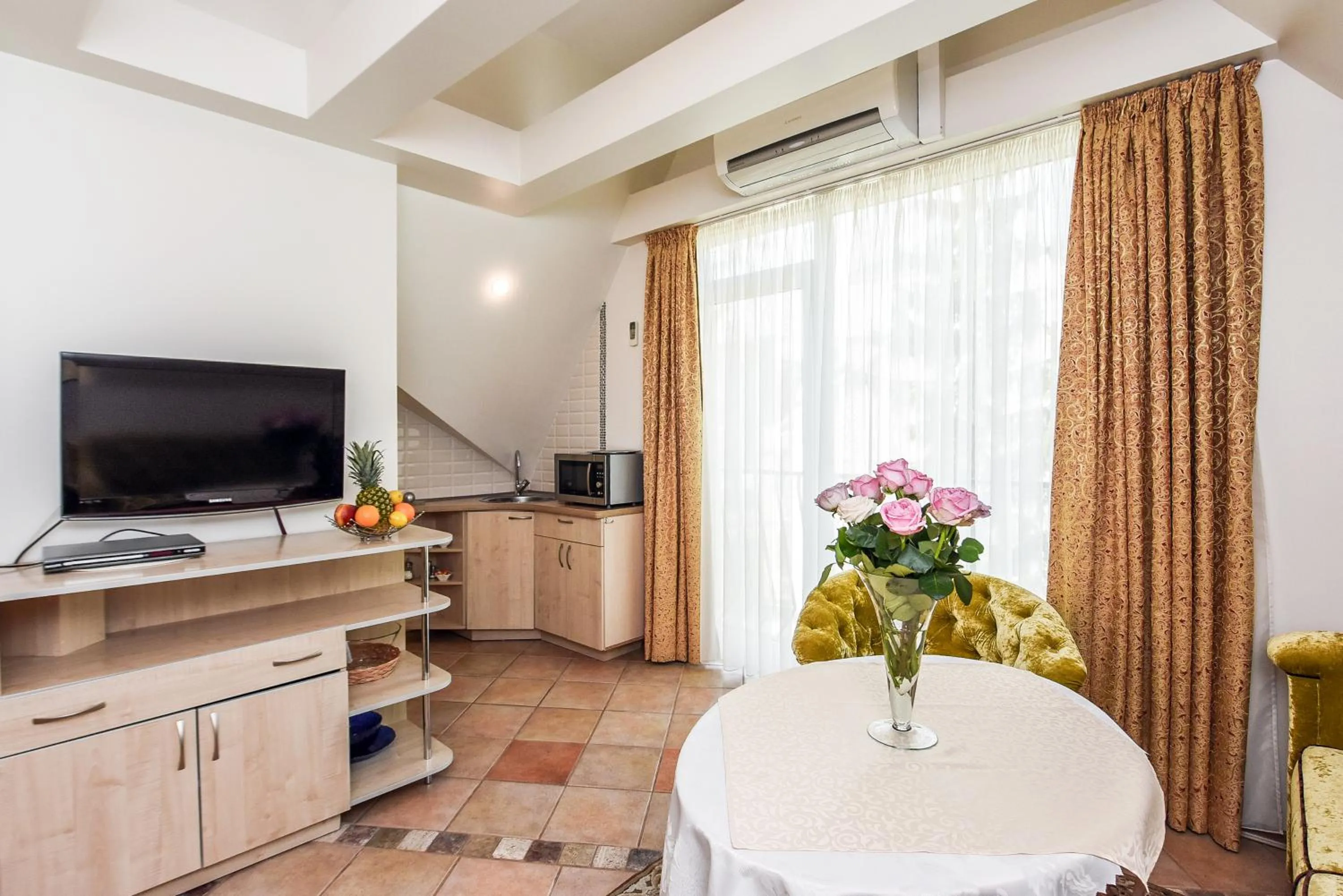 Living room in Saulės Krantas