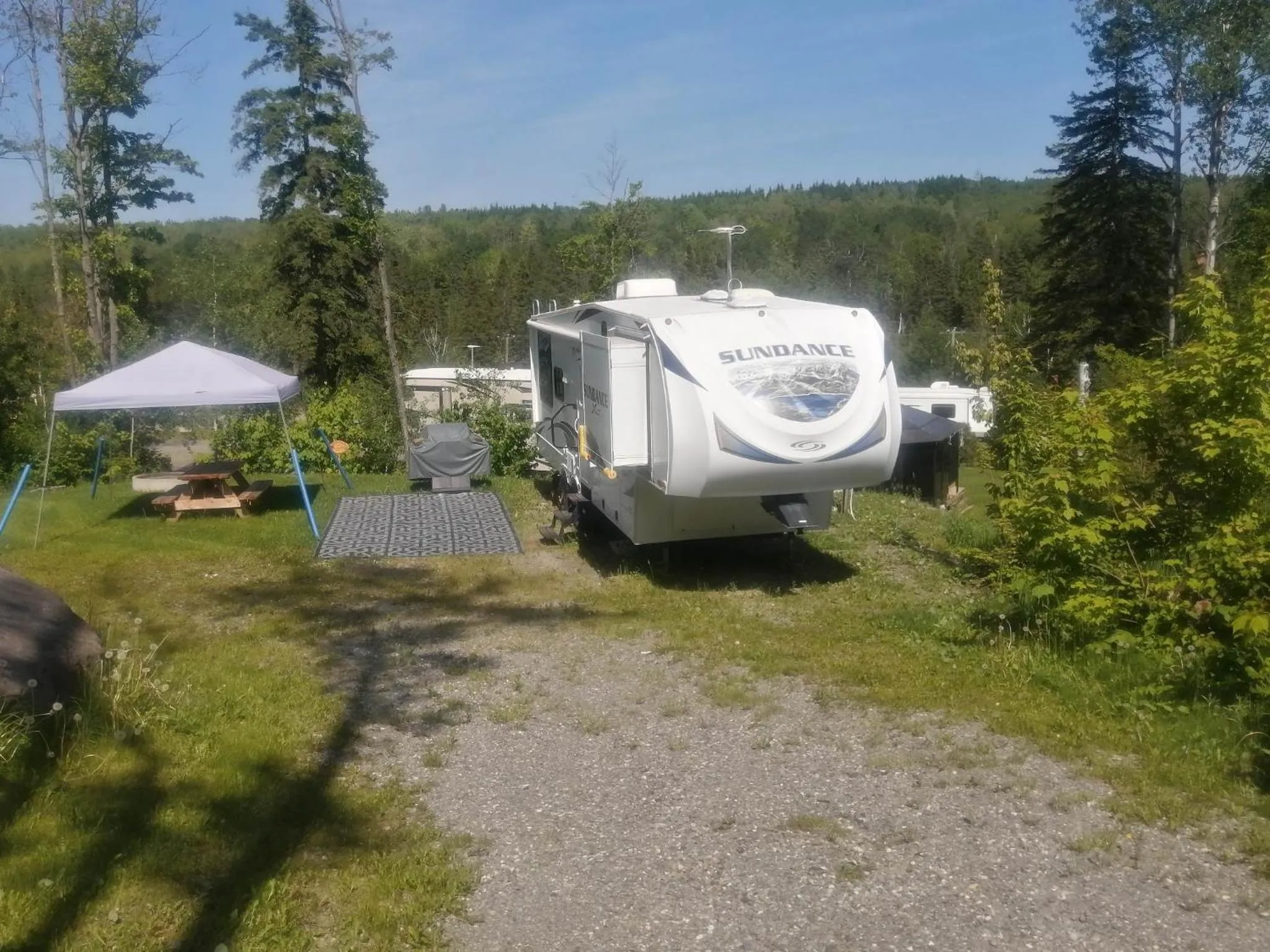 Natural landscape in Parc du Mont-Citadelle