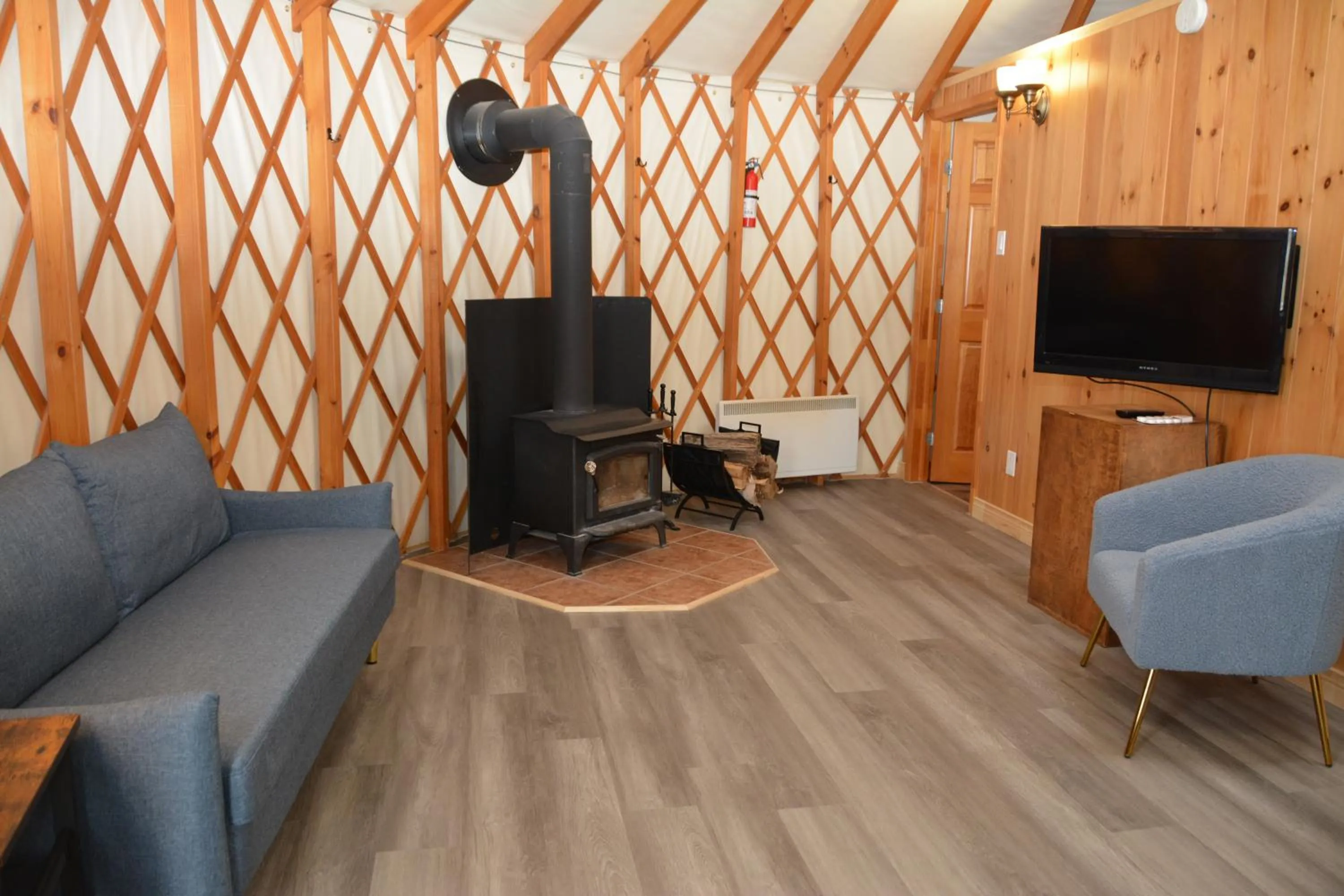 fireplace in Parc du Mont-Citadelle