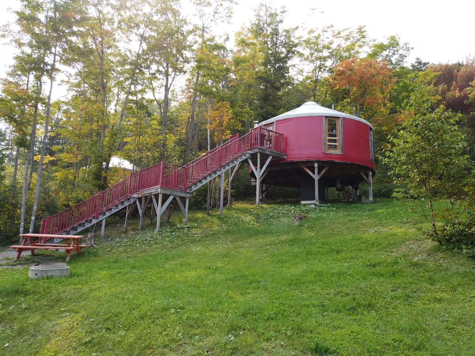 Natural landscape in Parc du Mont-Citadelle