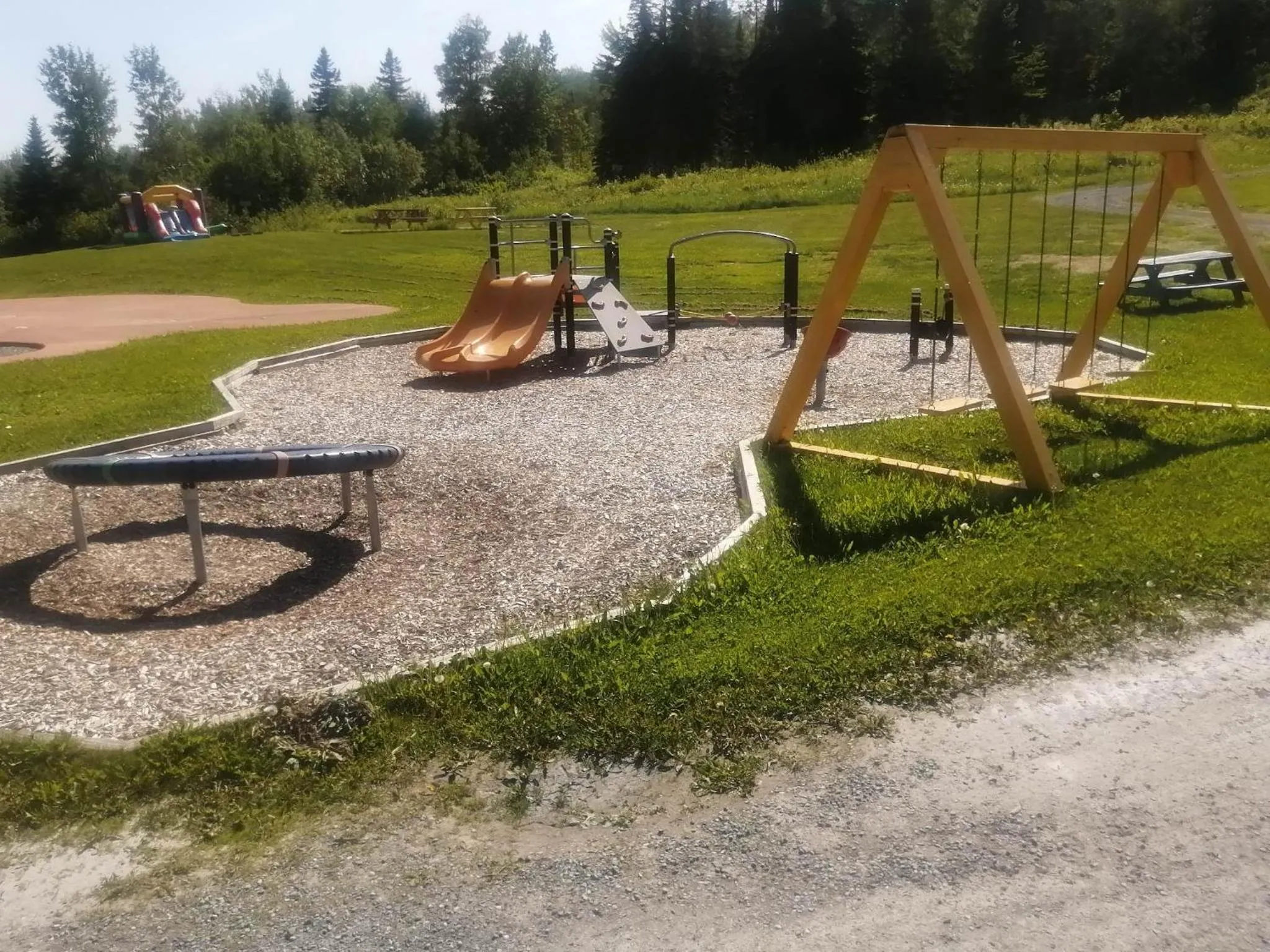 Children play ground in Parc du Mont-Citadelle