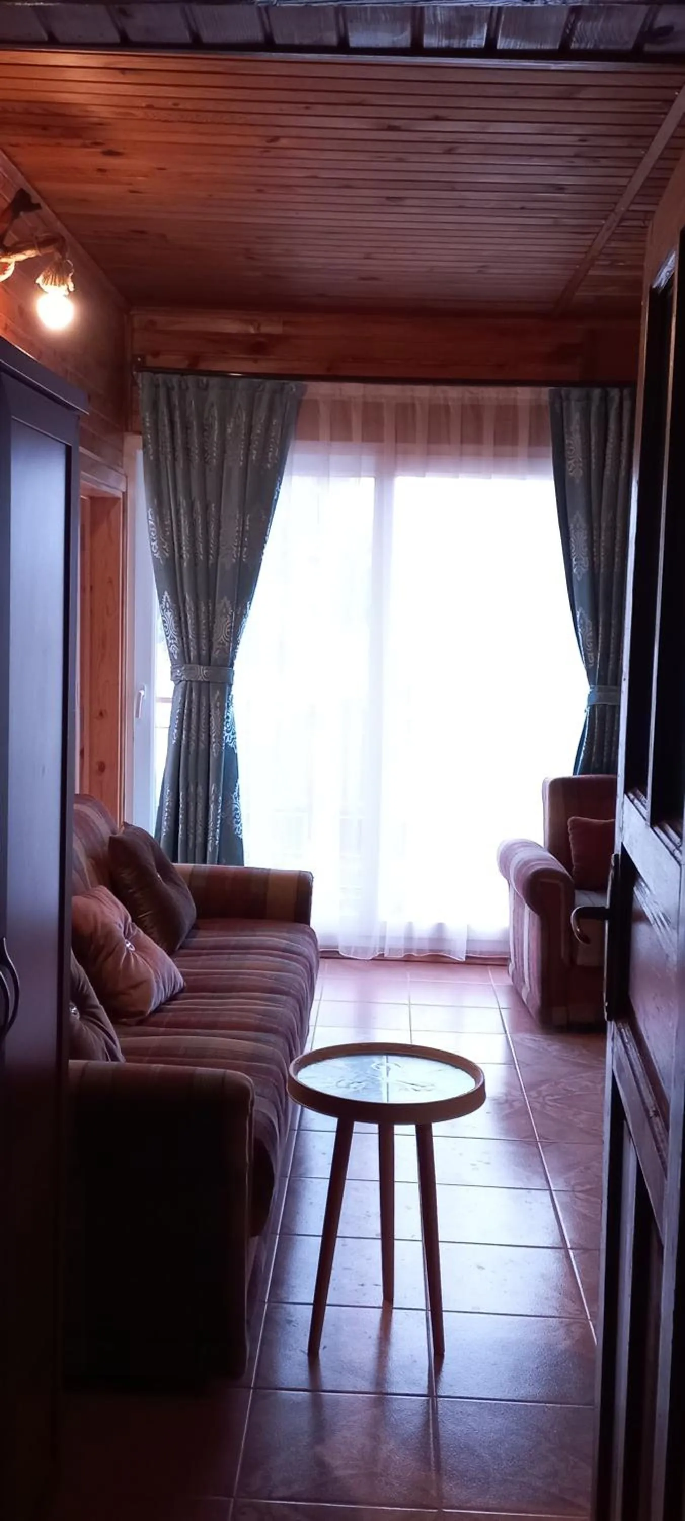 Seating area in Rosemary Pansiyon