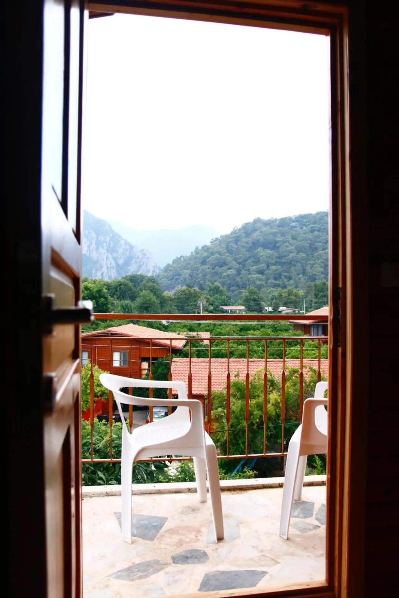 Balcony/Terrace in Rosemary Pansiyon