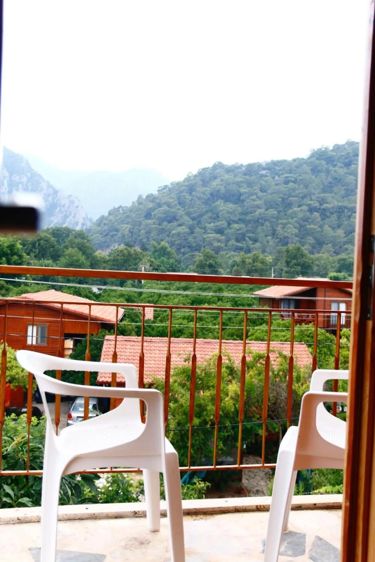 Balcony/Terrace in Rosemary Pansiyon