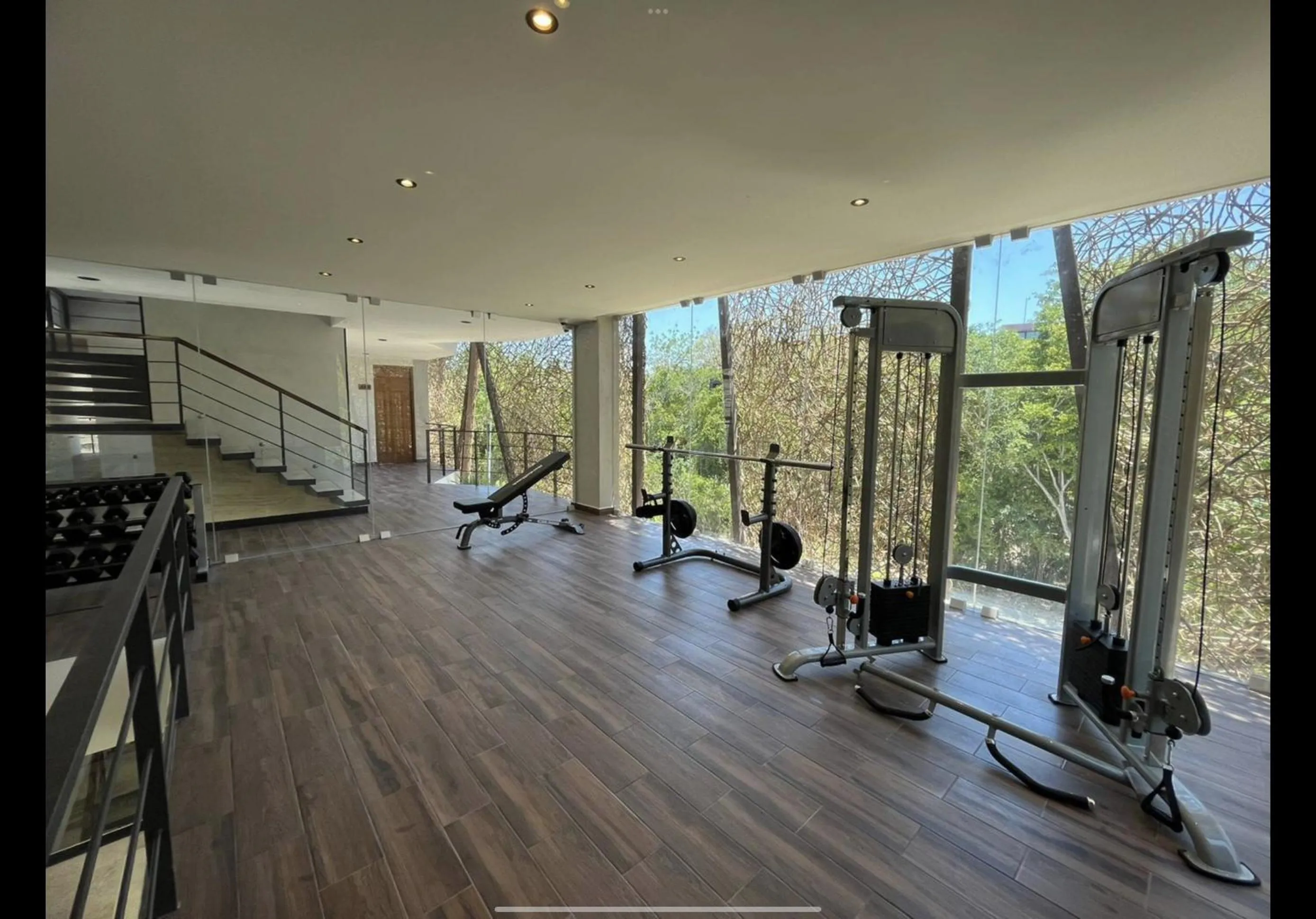 Fitness centre/facilities in Charming studio Akua Tulum Aldea Zama Premium