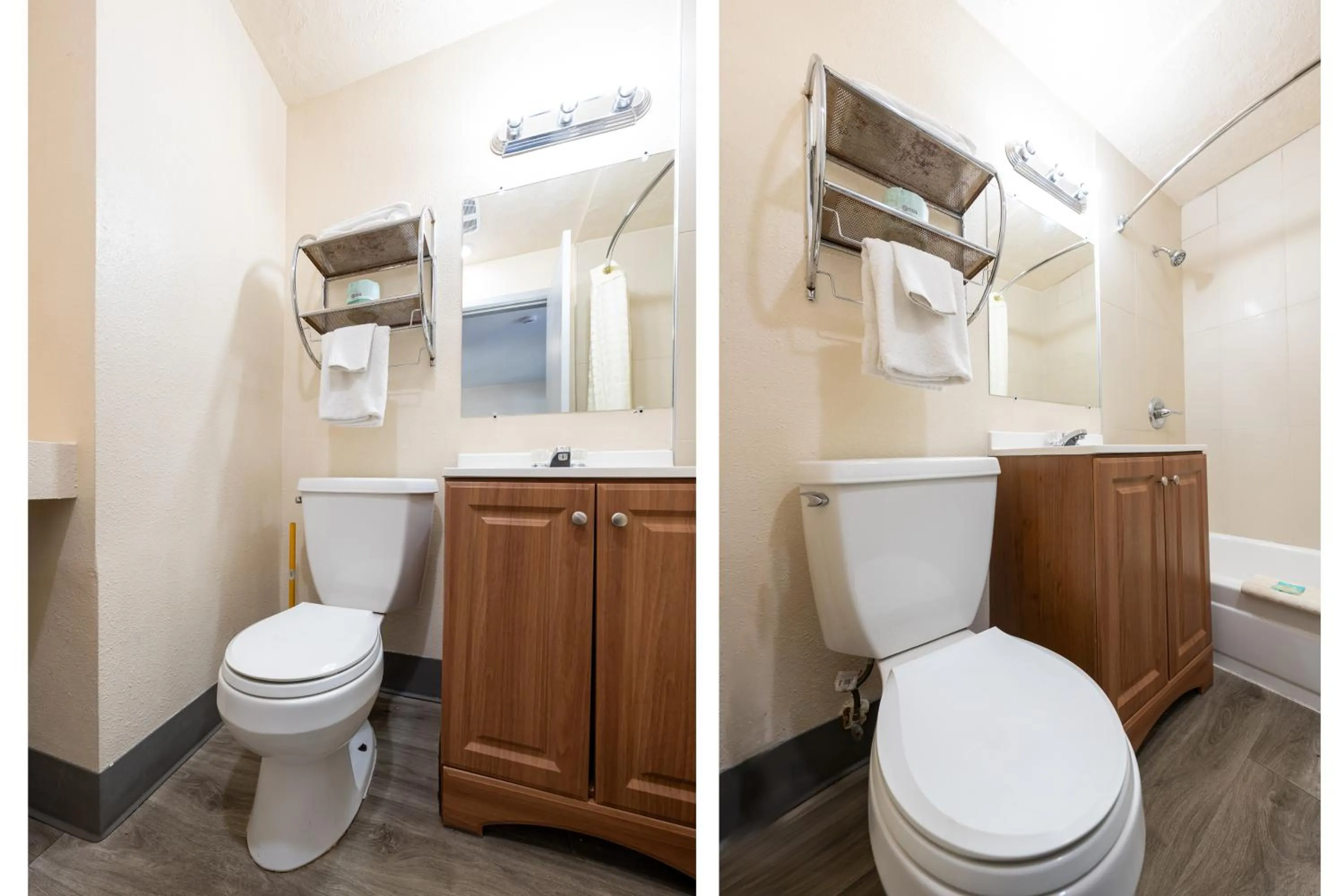 Bathroom in Banfield Studios By OYO Portland OR