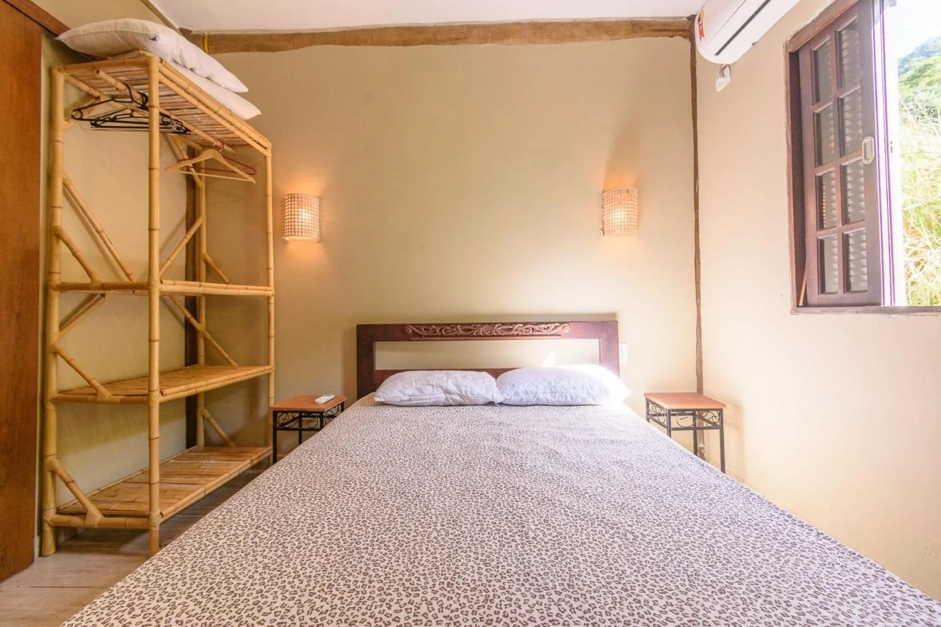 Bedroom in Chalés Yababali Lagoinha