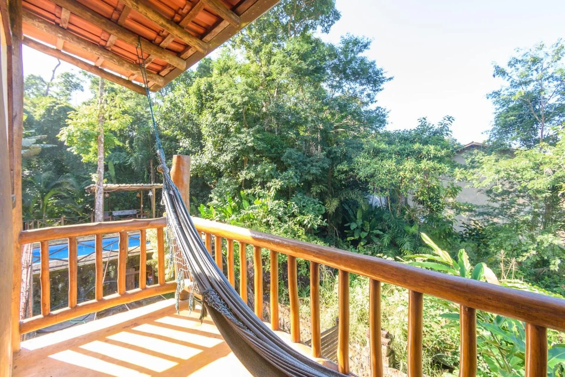 Garden view in Chalés Yababali Lagoinha