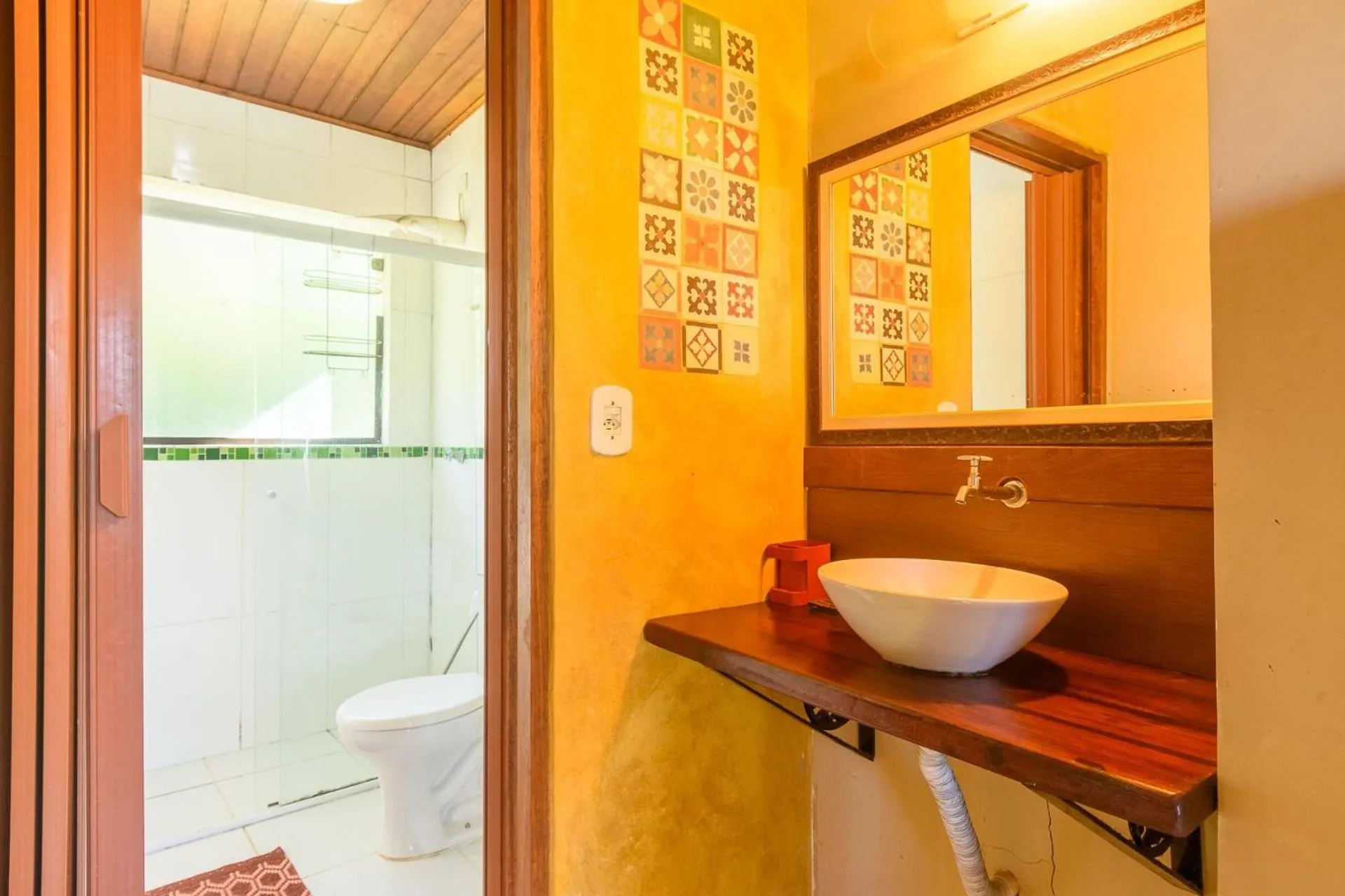 Toilet in Chalés Yababali Lagoinha