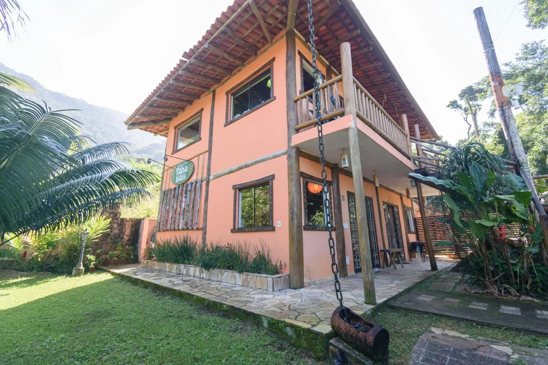 Facade/entrance in Chalés Yababali Lagoinha