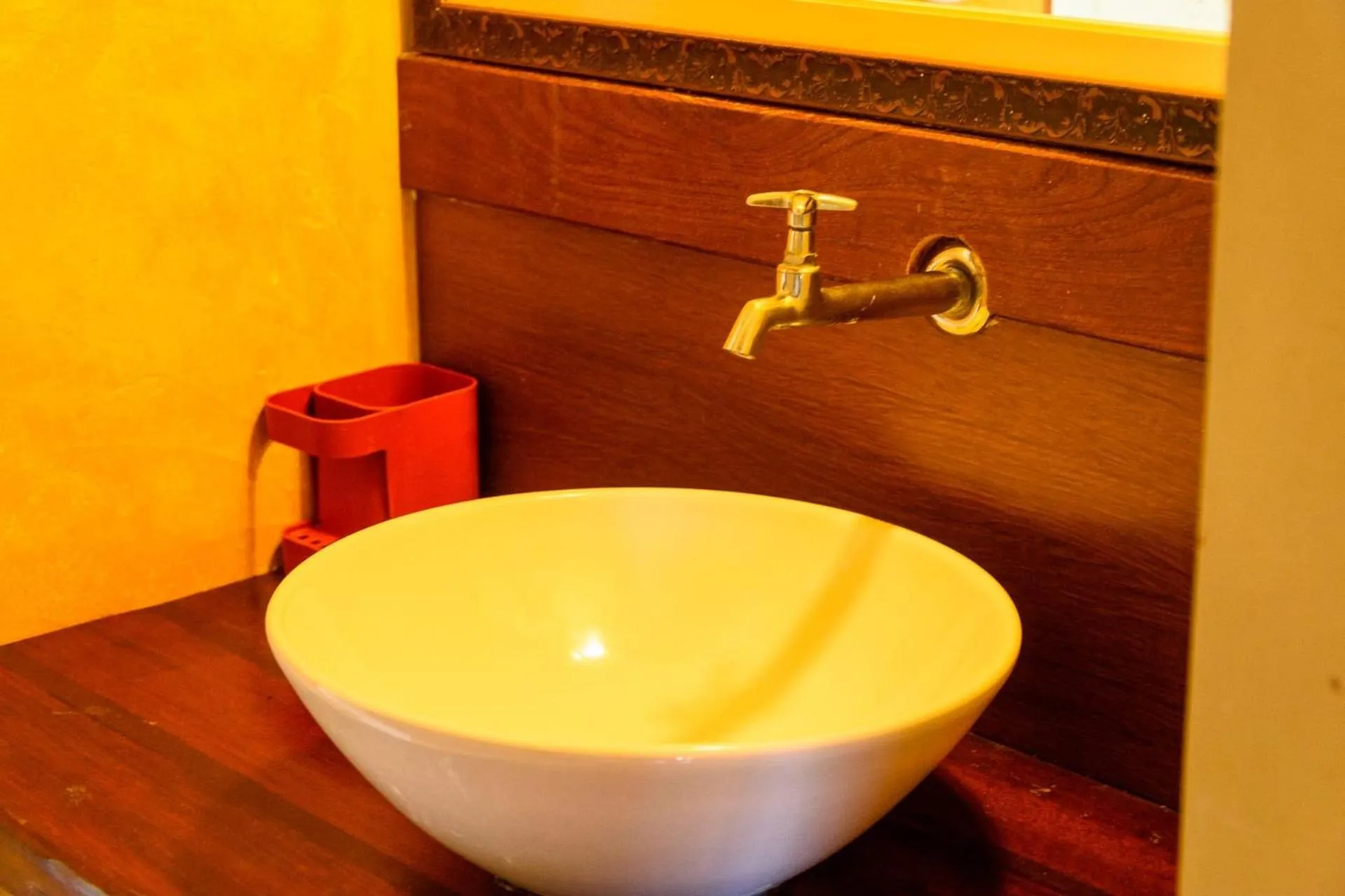 Bathroom in Chalés Yababali Lagoinha